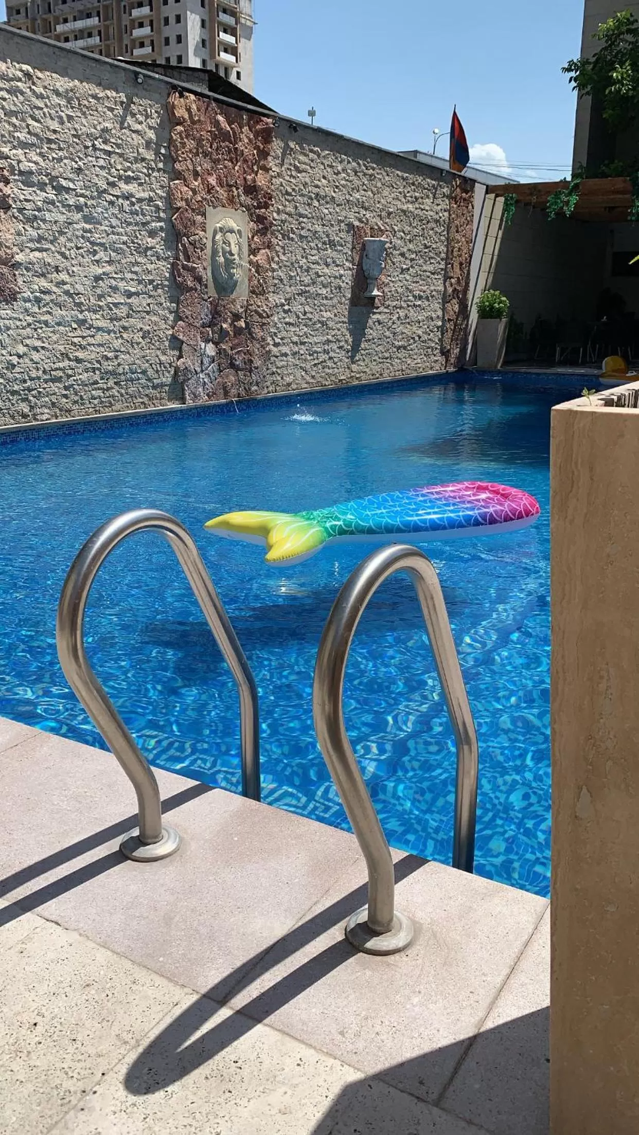 Swimming pool in Aleppo Hotel
