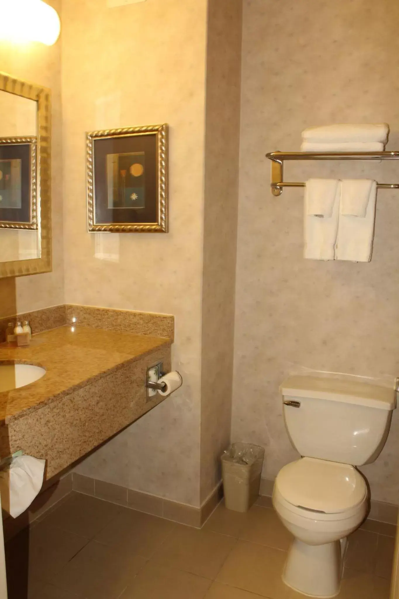 Bathroom in Marco LaGuardia Hotel & Suites