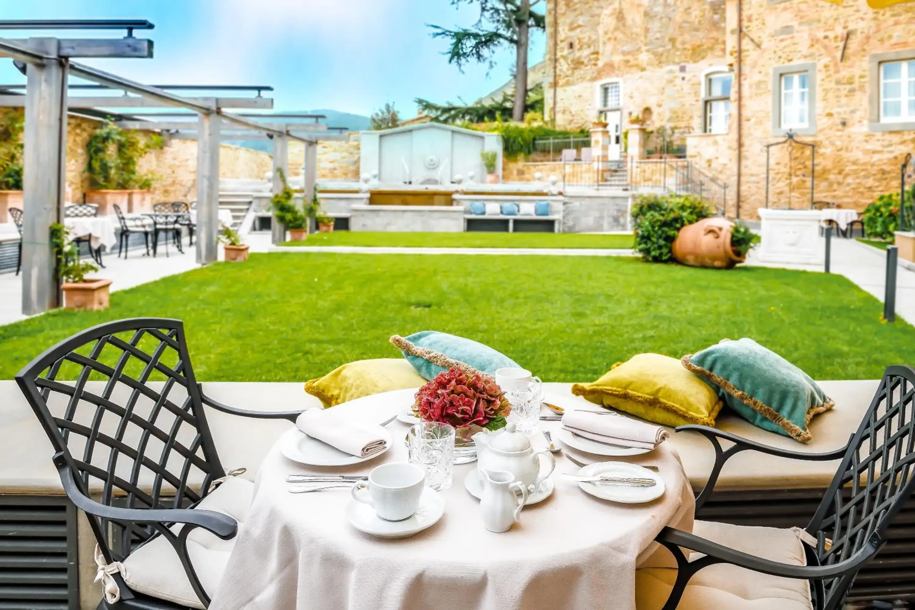 Garden in Monastero Di Cortona Hotel & Spa