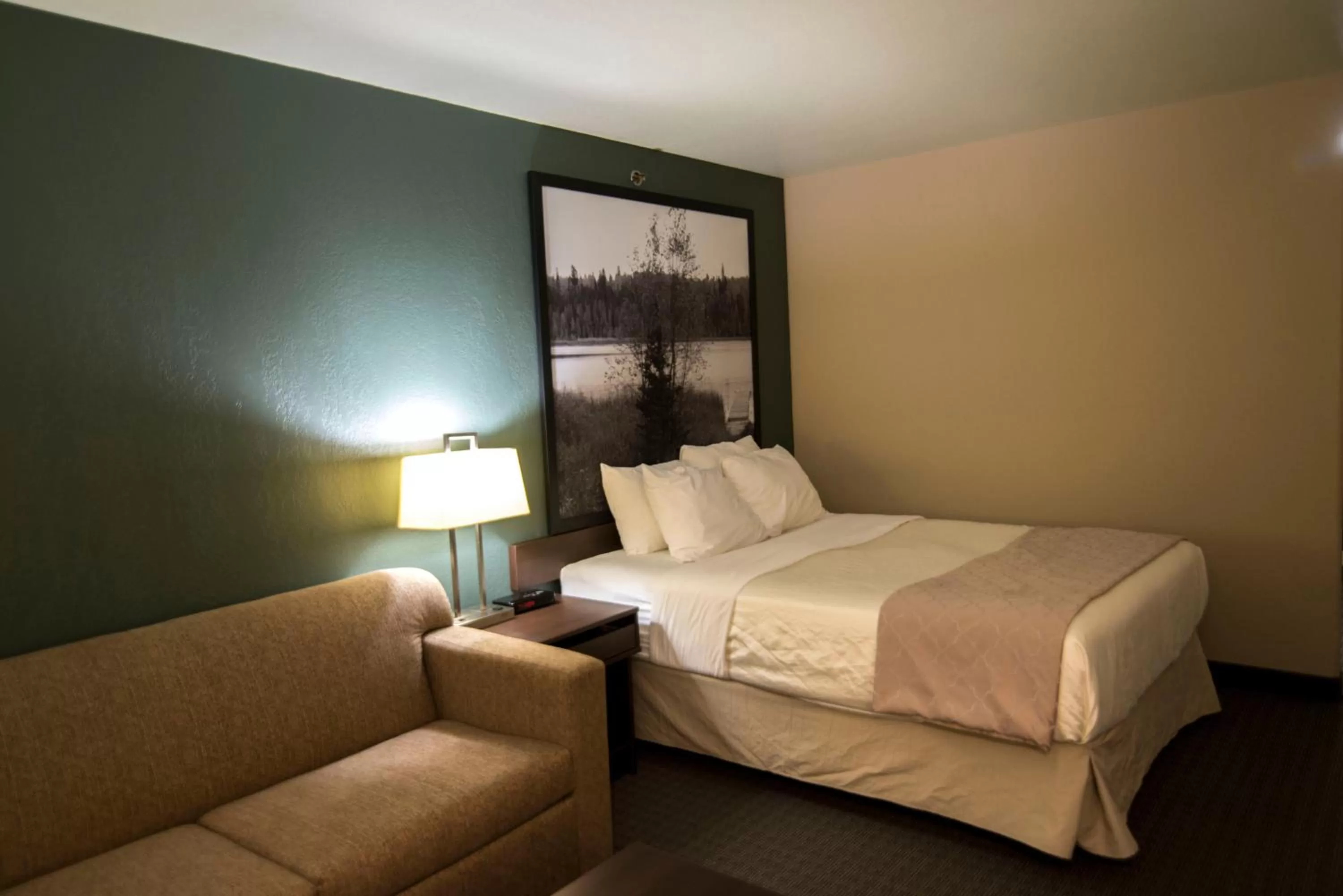 Bed in Super 8 by Wyndham Dauphin