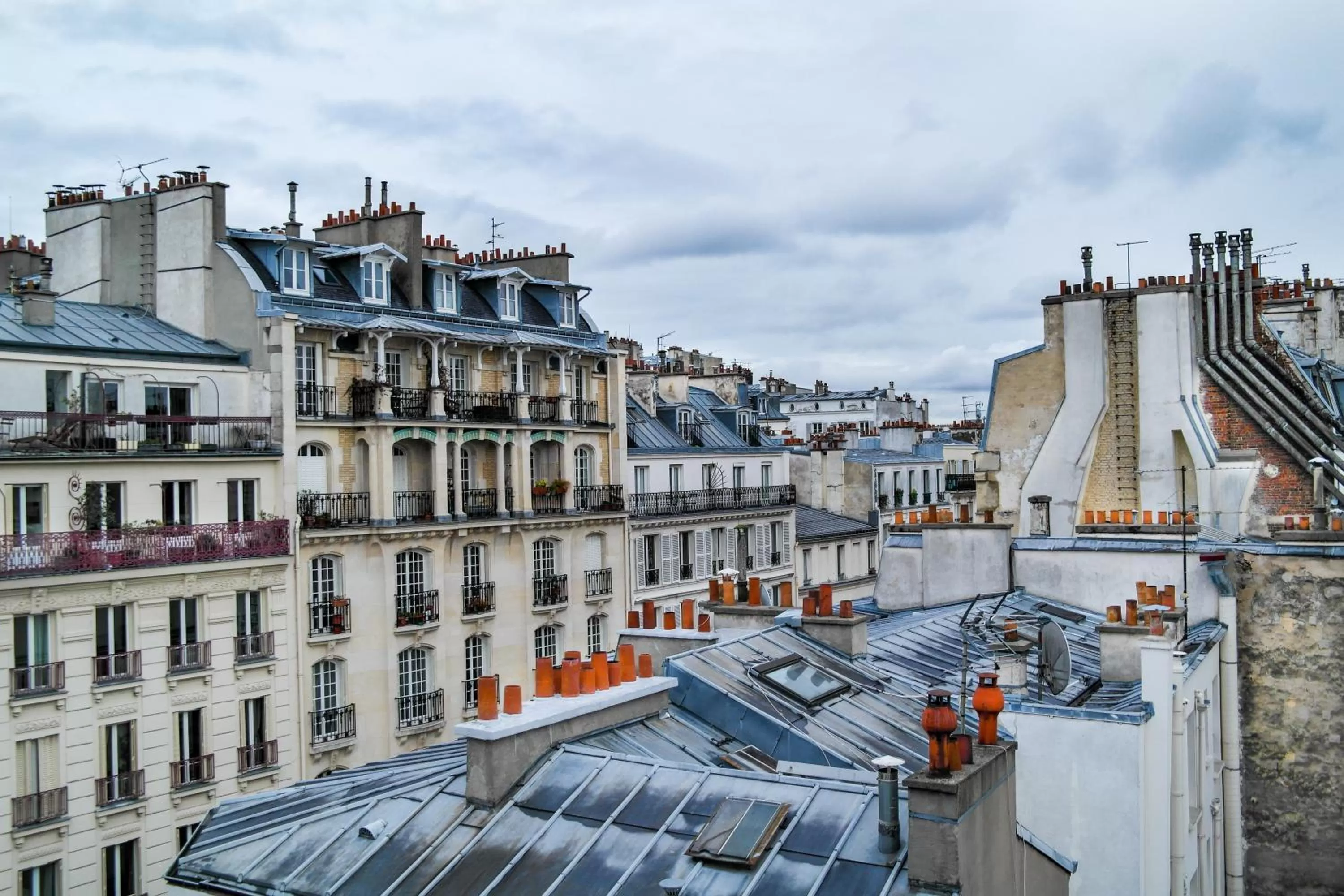 City view in Hotel Audran