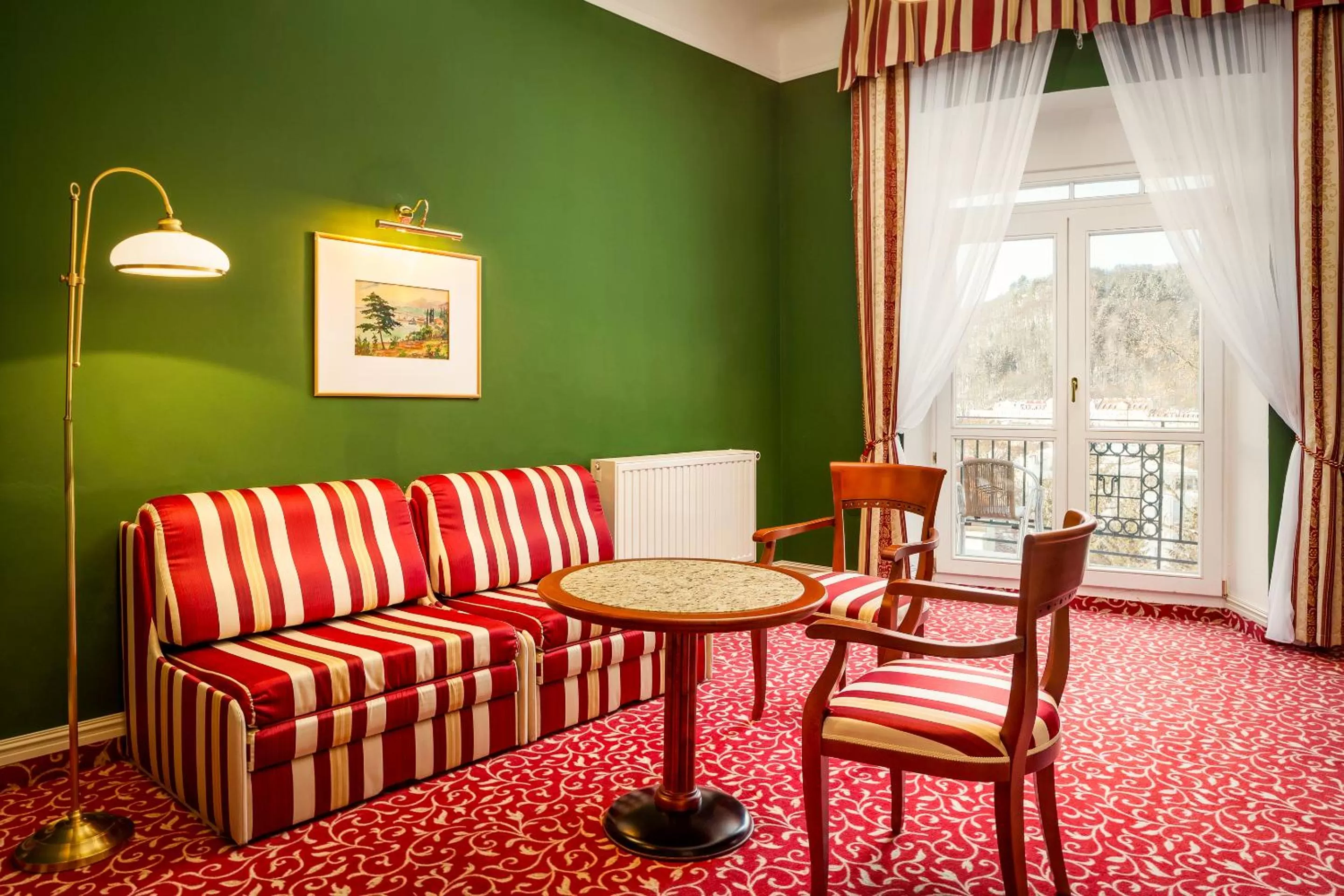 Seating area in Spa Hotel Imperial