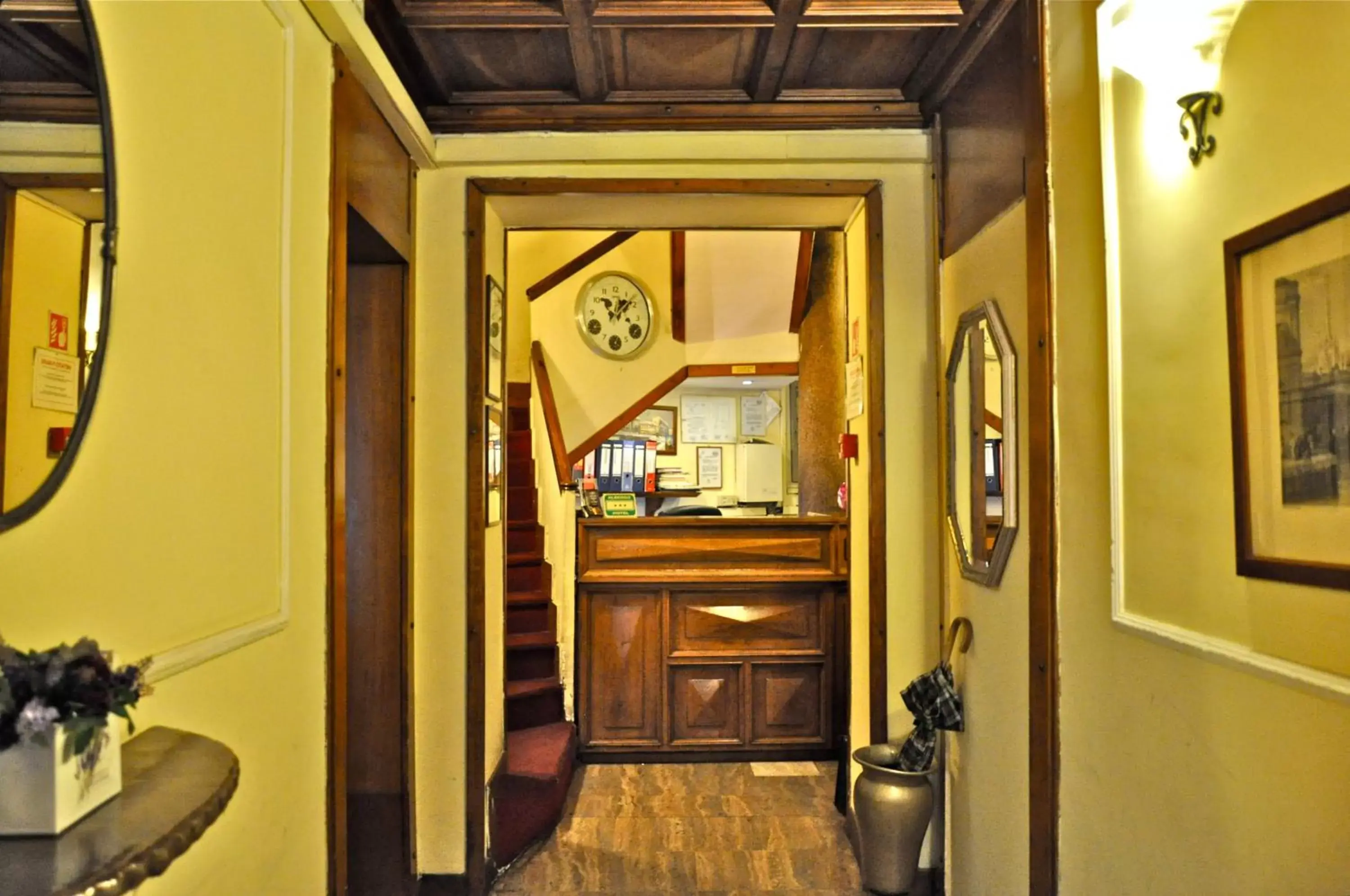 Lobby or reception in Hotel Vecchia Milano Lobby or reception in Hotel Vecchia Milano