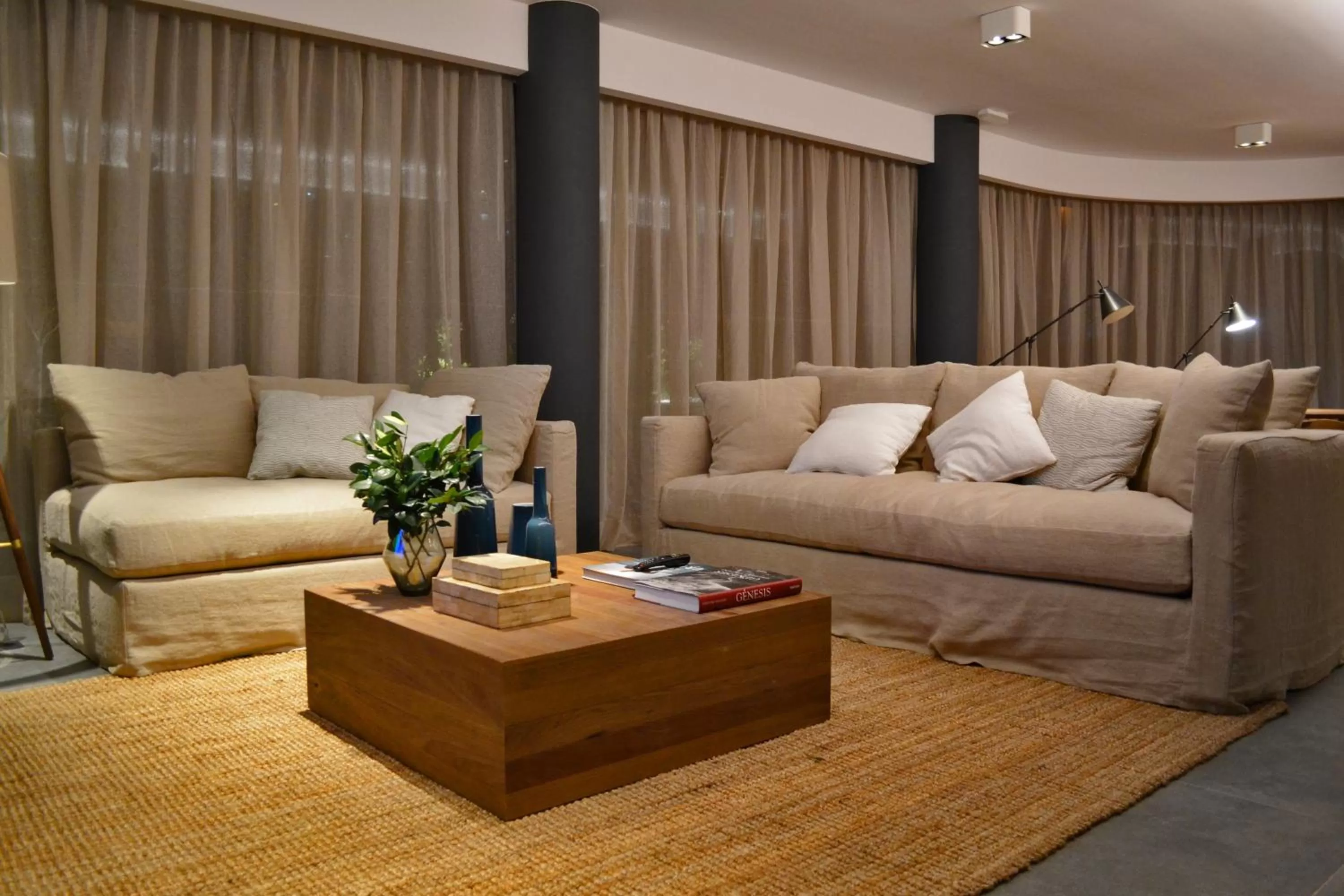 Living room in Cottage Puerto Buceo