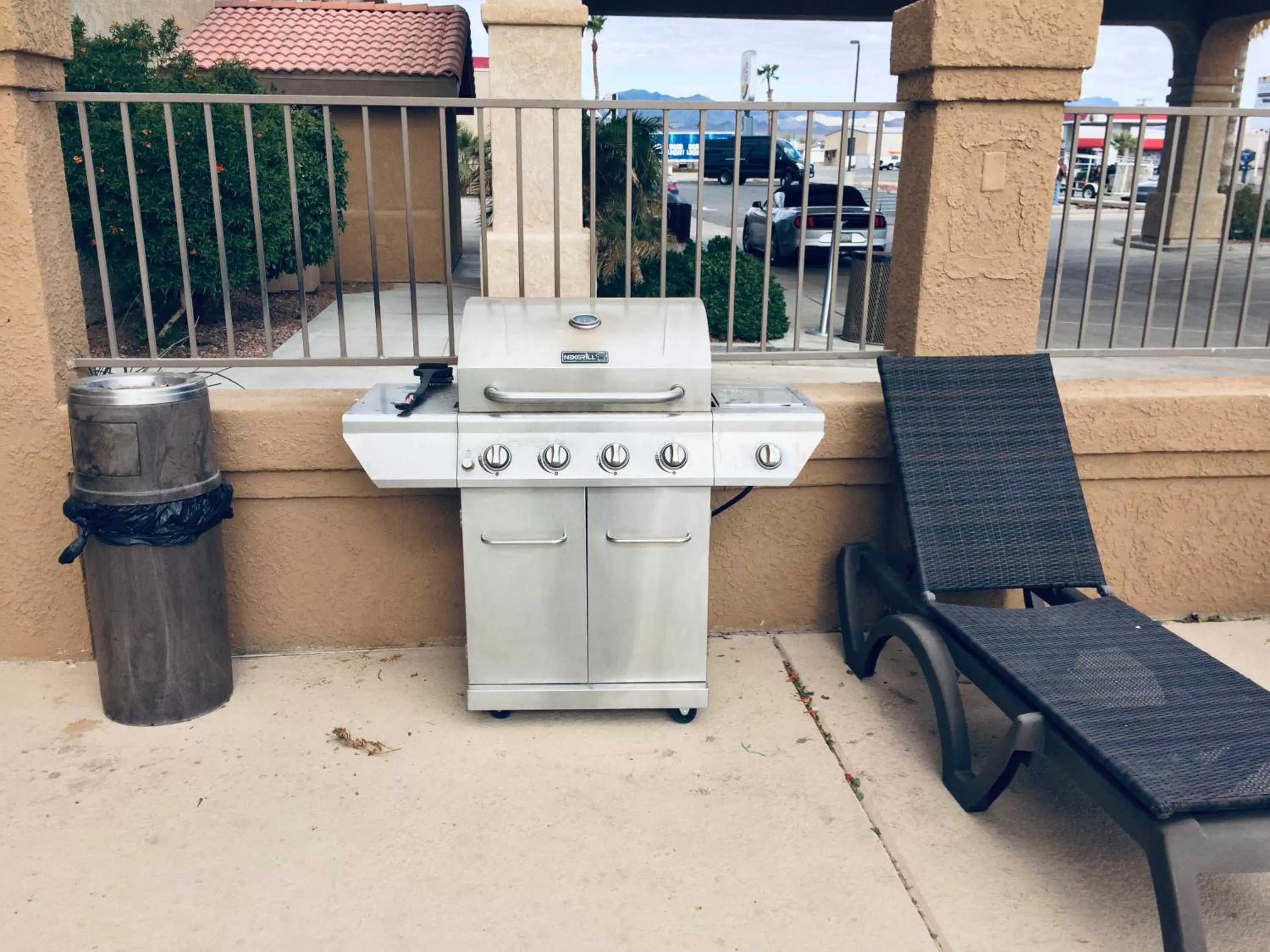 BBQ facilities in Best Western Parker Inn