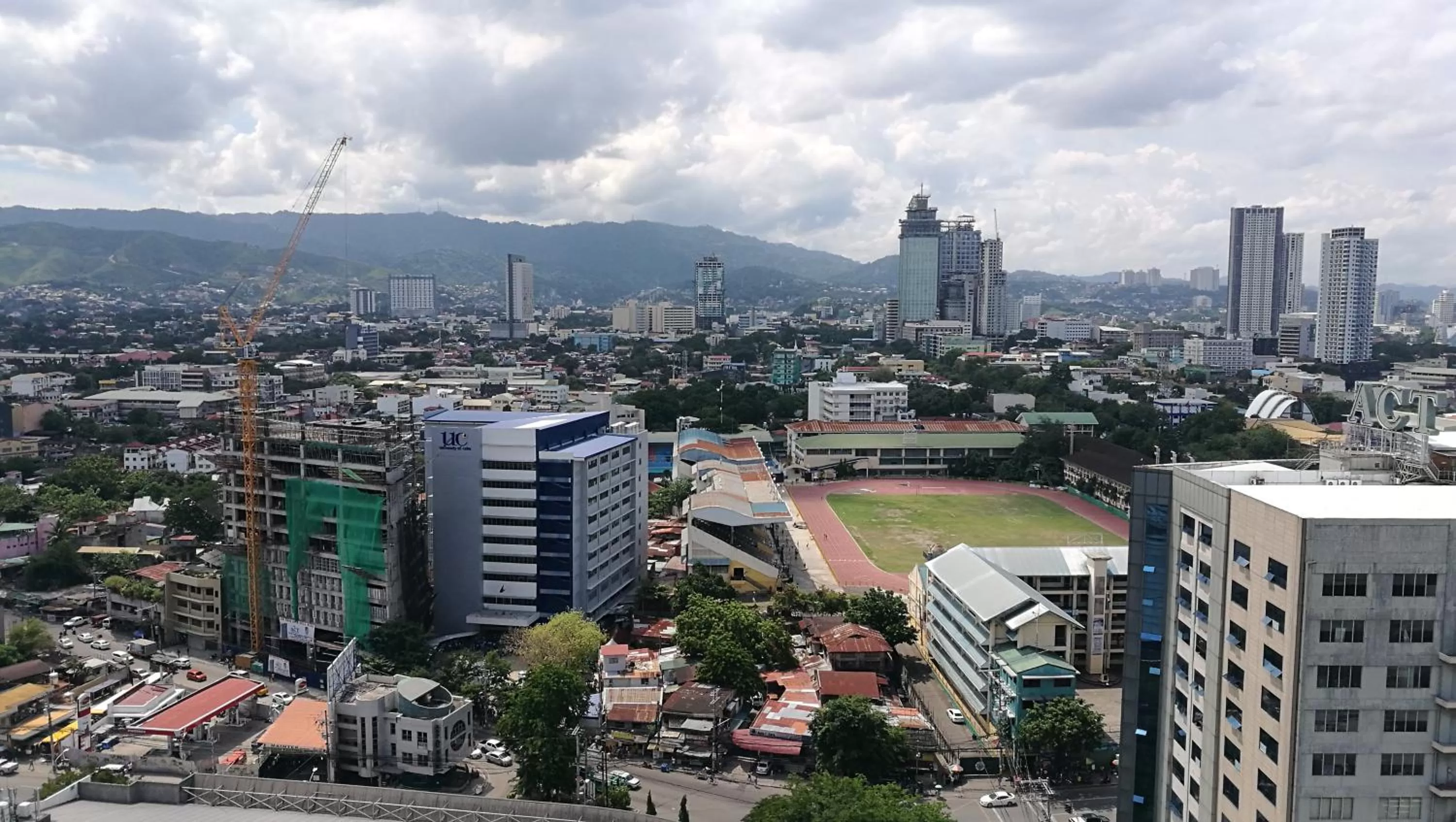 City view in One Central Hotel & Suites