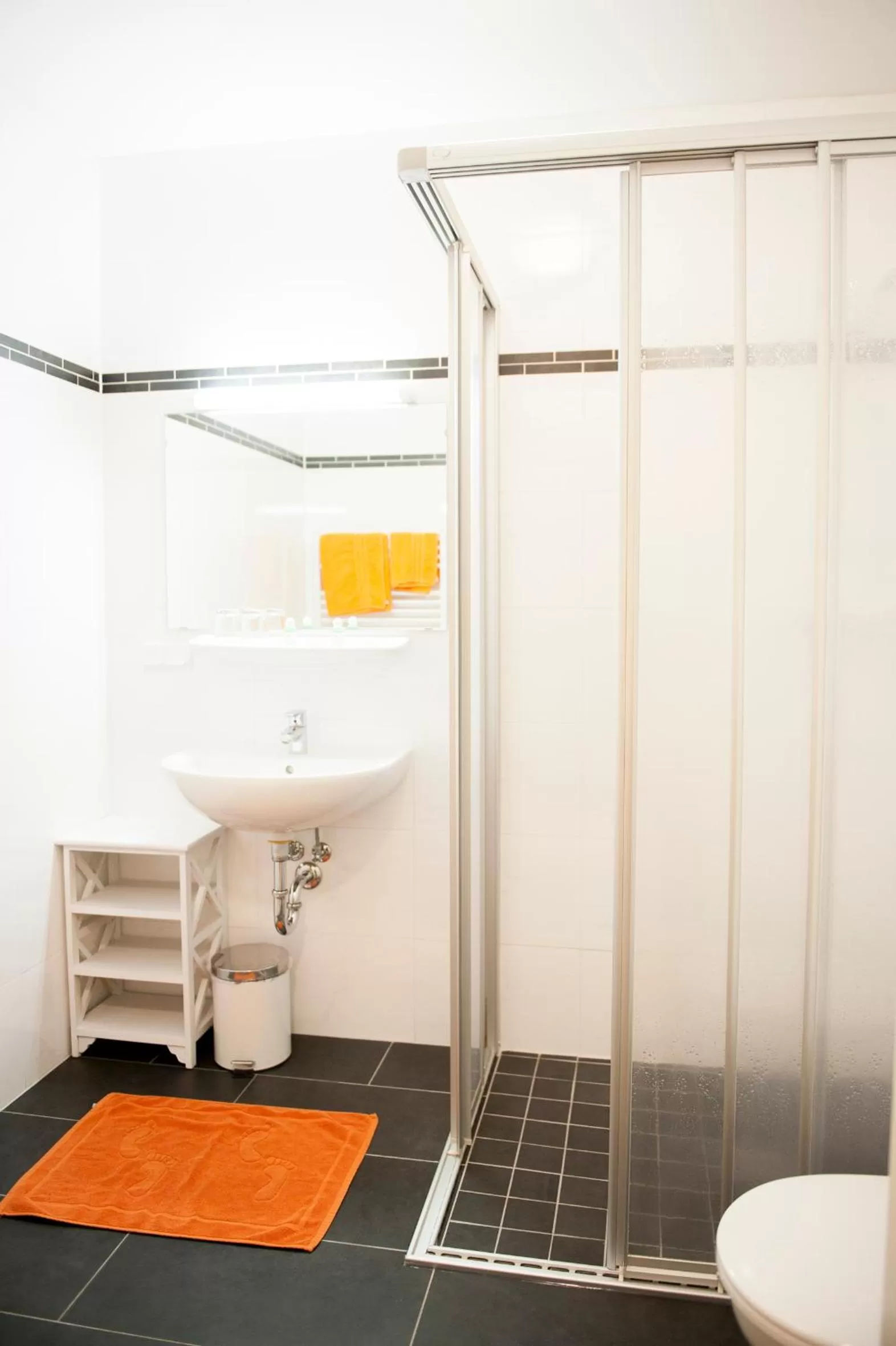 Shower, Bathroom in Hotel Guidassoni