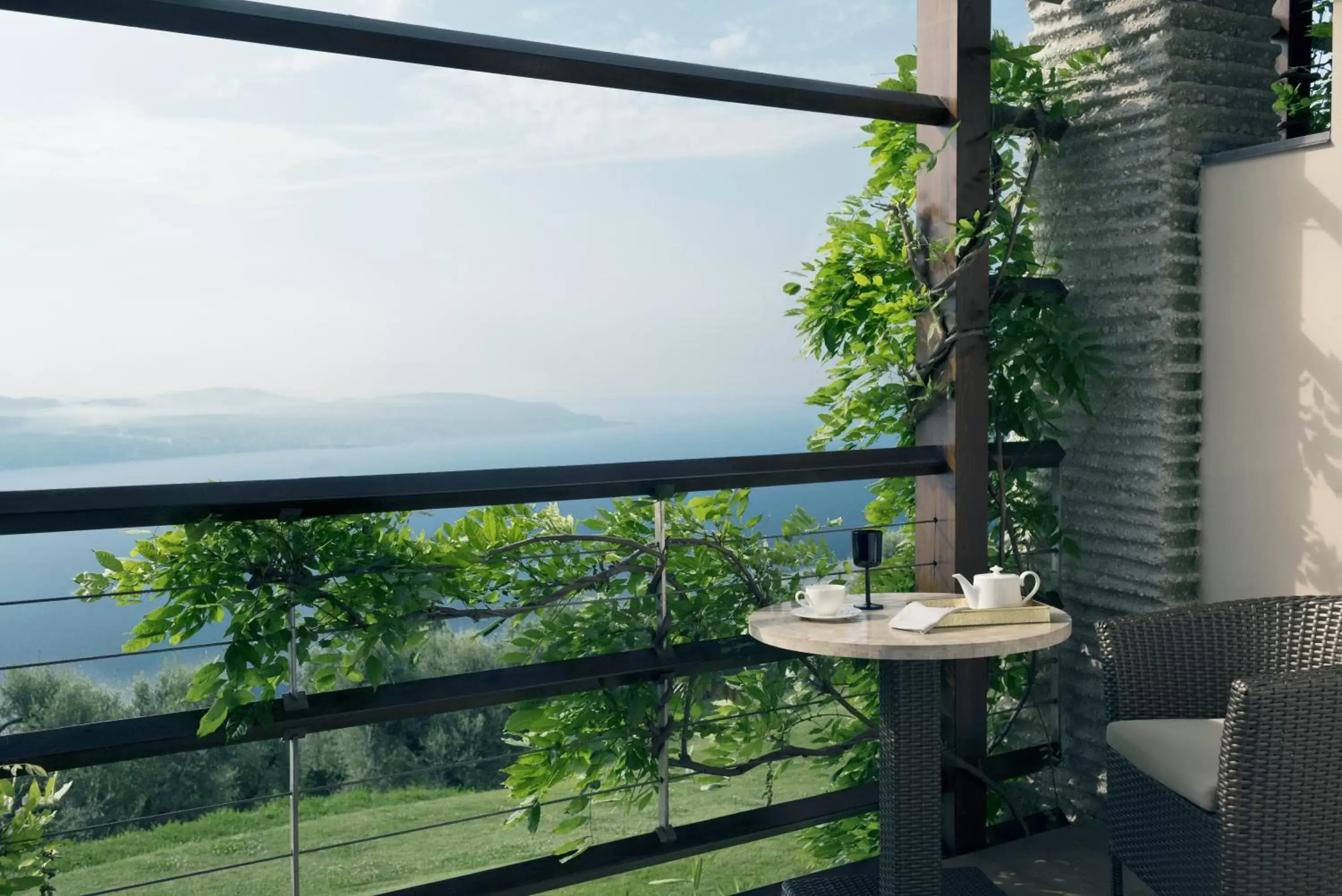 Balcony/Terrace in Lefay Resort & Spa Lago Di Garda