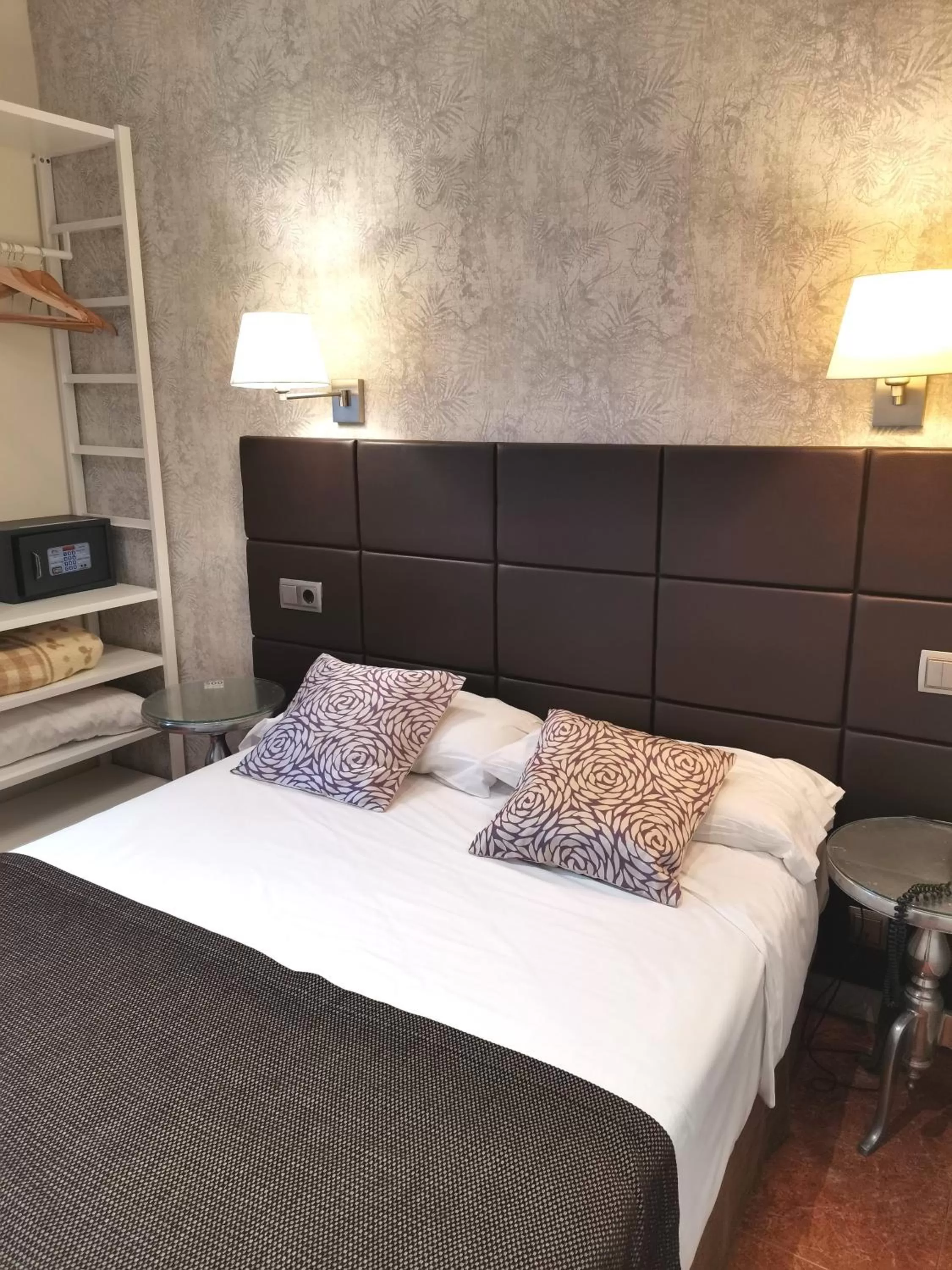 Bed in Hotel Lloret Ramblas