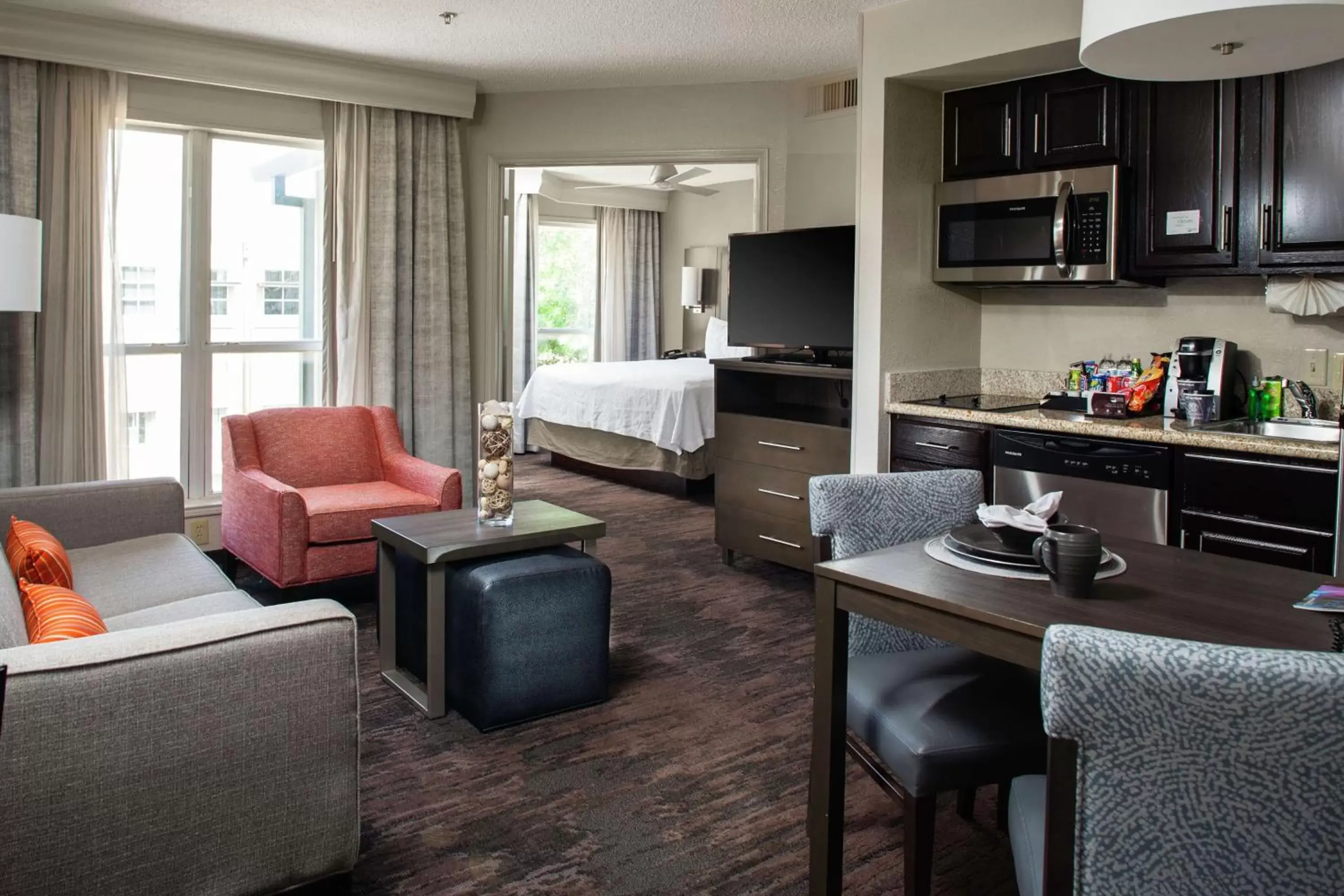 Bedroom, Seating Area in Homewood Suites by Hilton Dallas-Irving-Las Colinas