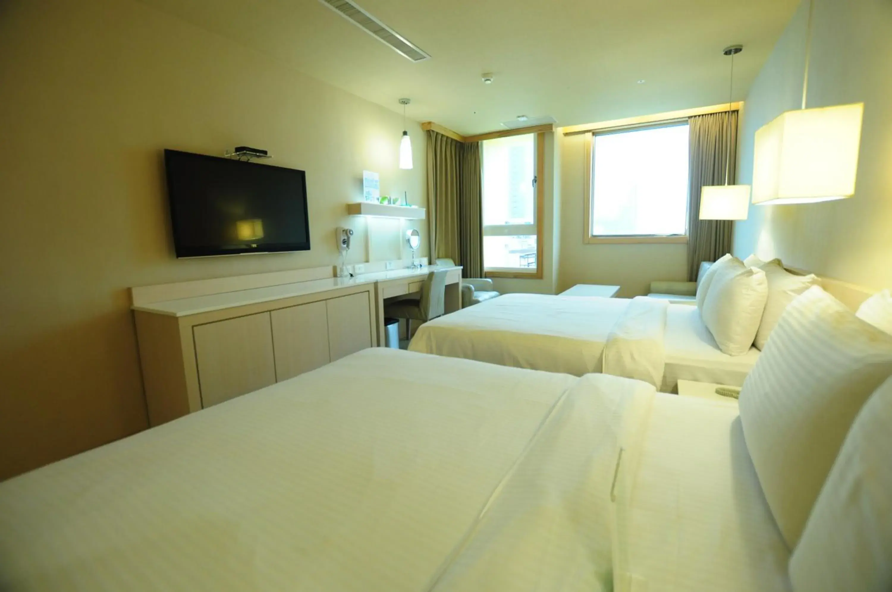 Bed in Kindness Hotel-Kaohsiung Guang Rong Pier