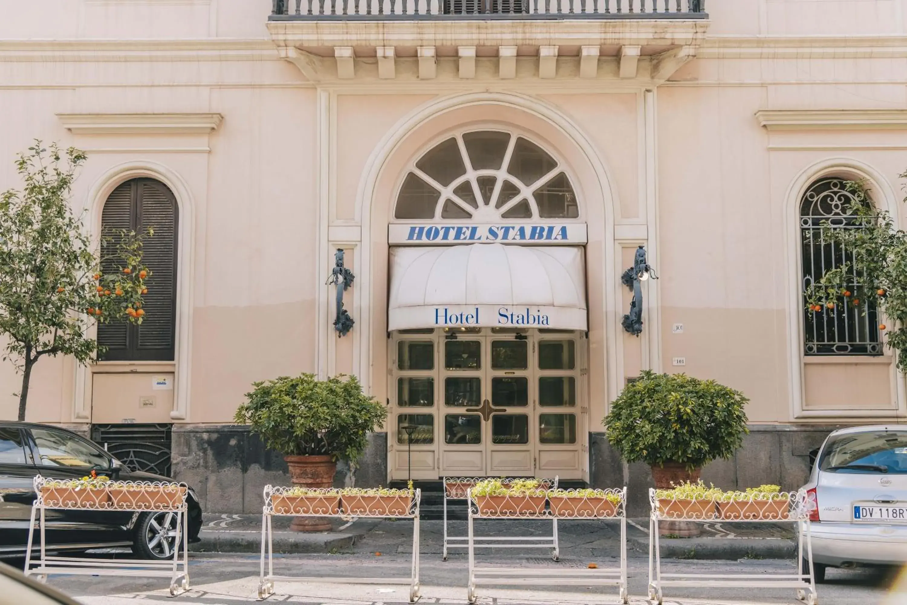 Facade/entrance in Hotel Stabia