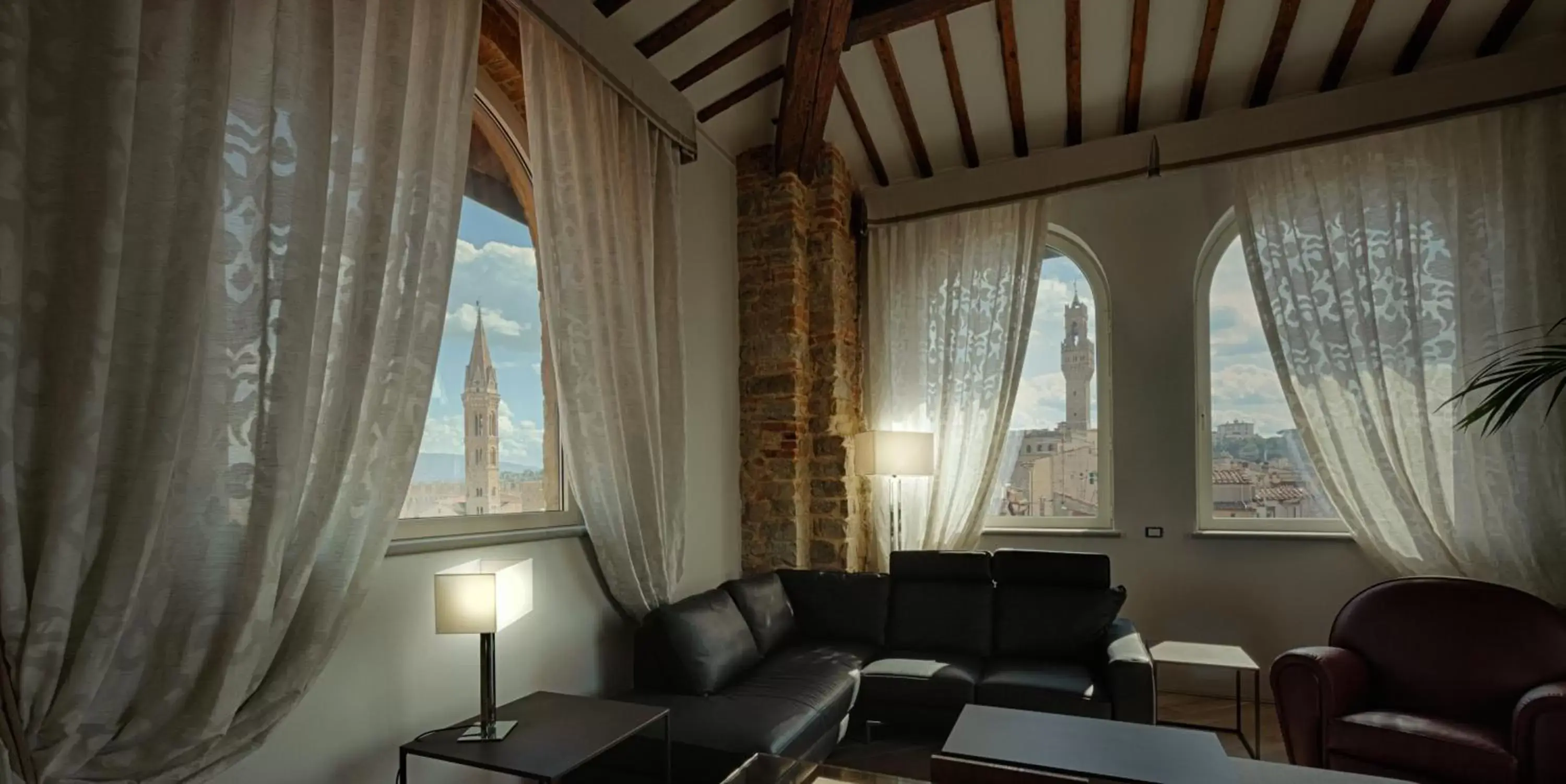 Living room, Seating Area in Donati Luxury Tower Suites
