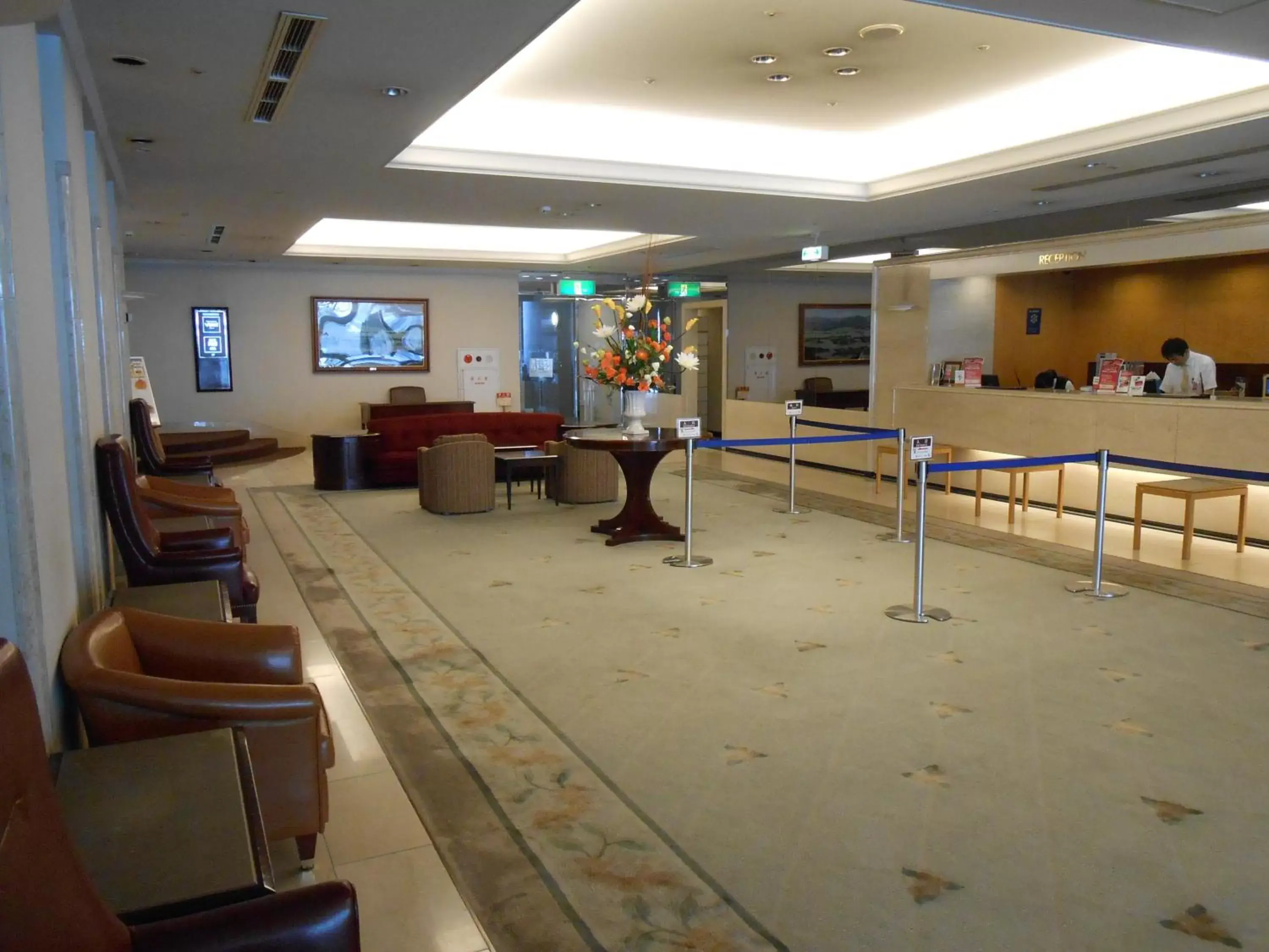 Lobby or reception, Lobby/Reception in Hotel Sunroute Niigata