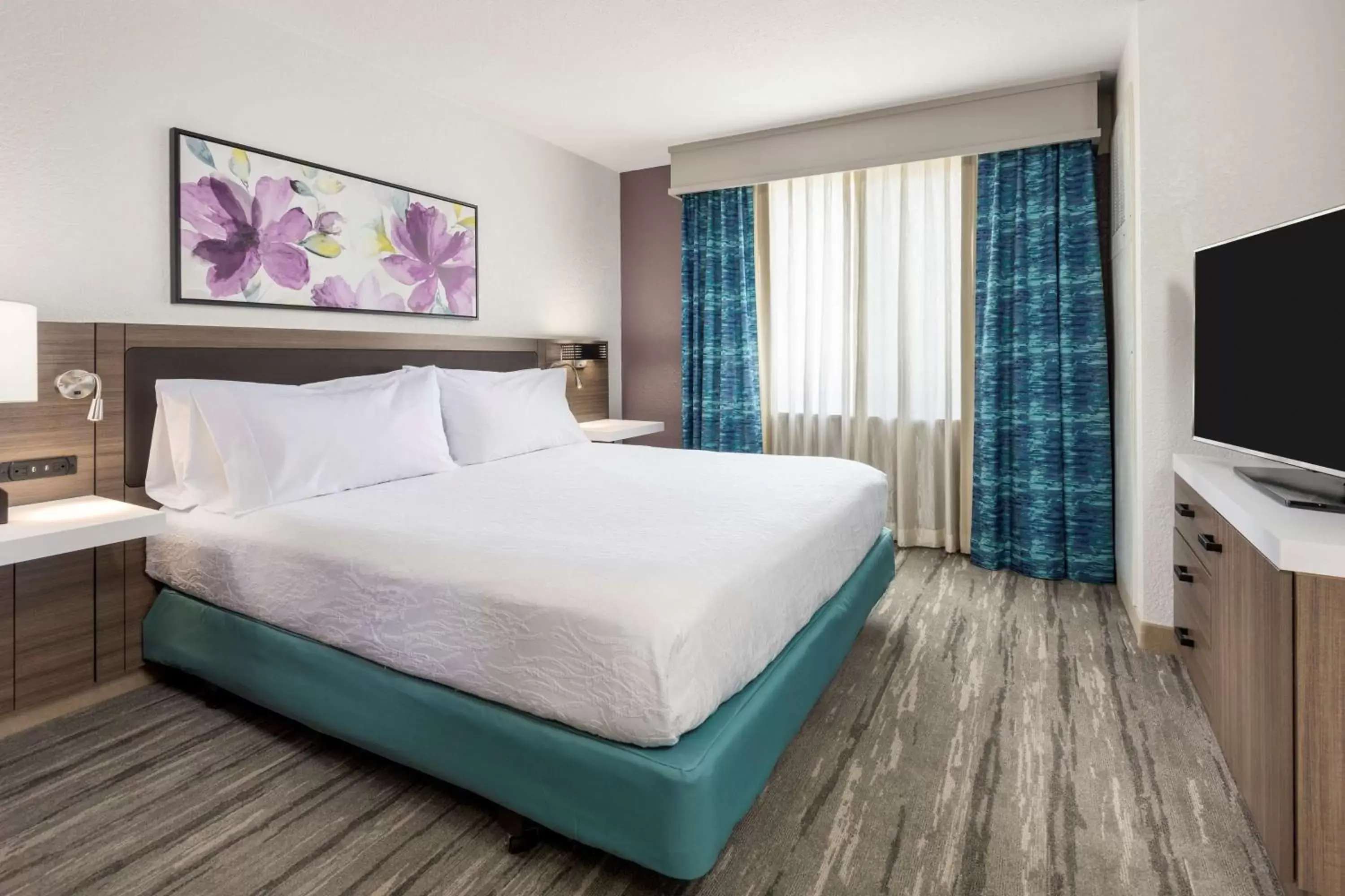 Bed in Hilton Garden Inn Lafayette/Cajundome