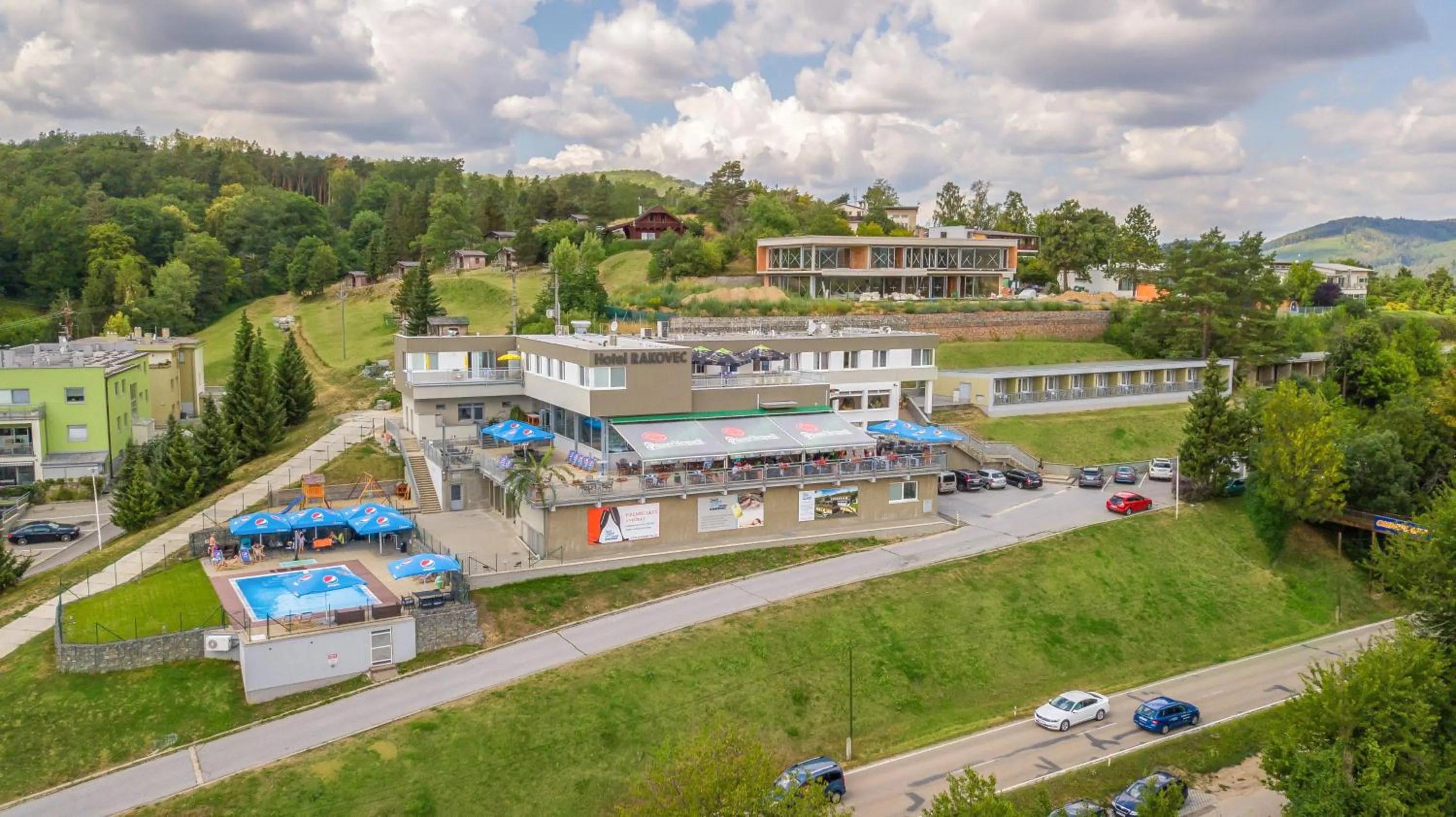 Bird's eye view in Hotel Rakovec
