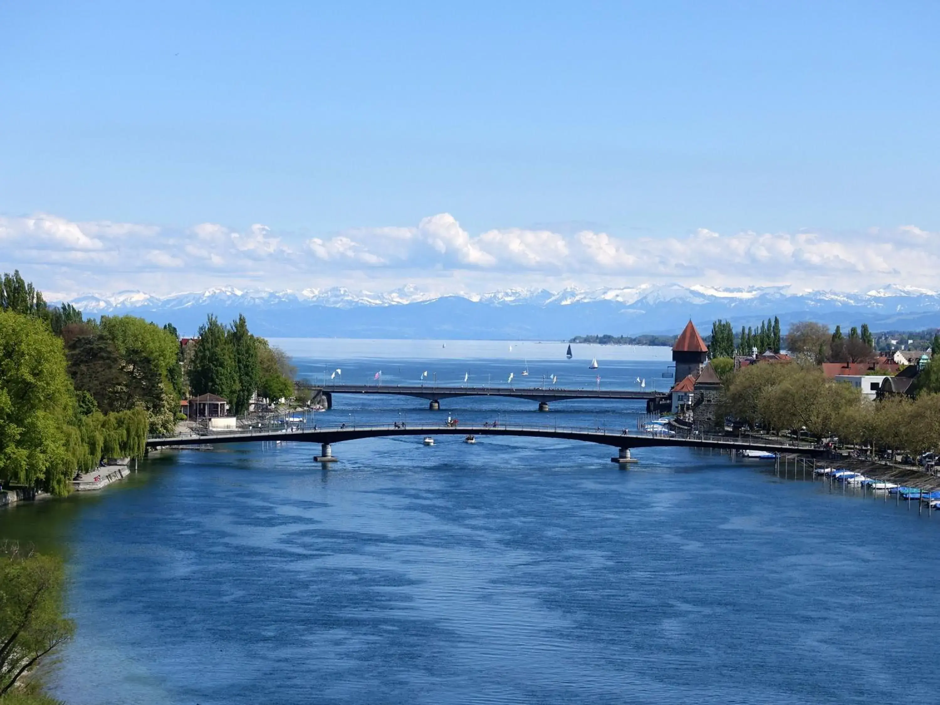 Lake view in Hotel 47°