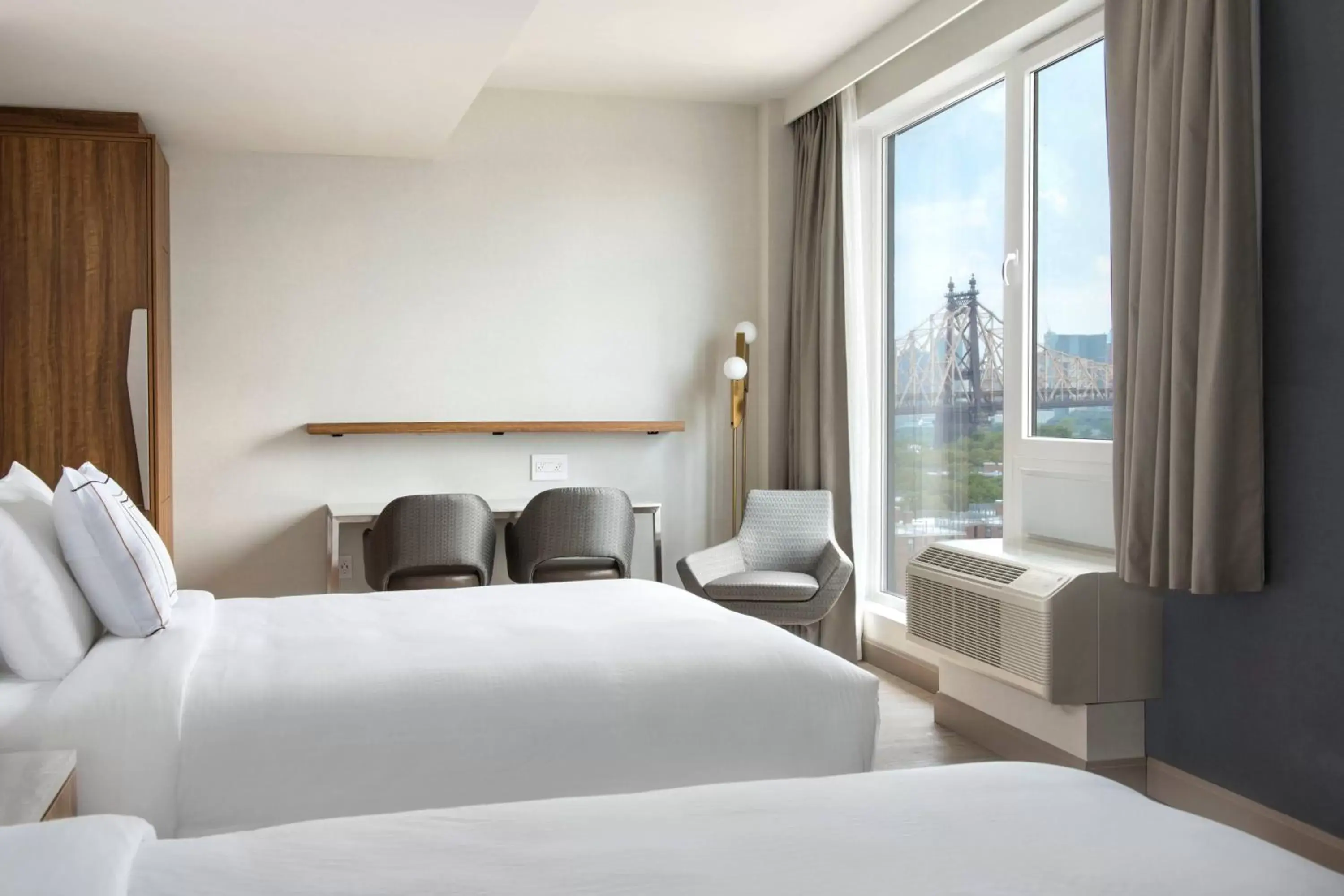Bedroom, Bed in TownePlace Suites by Marriott New York Long Island City