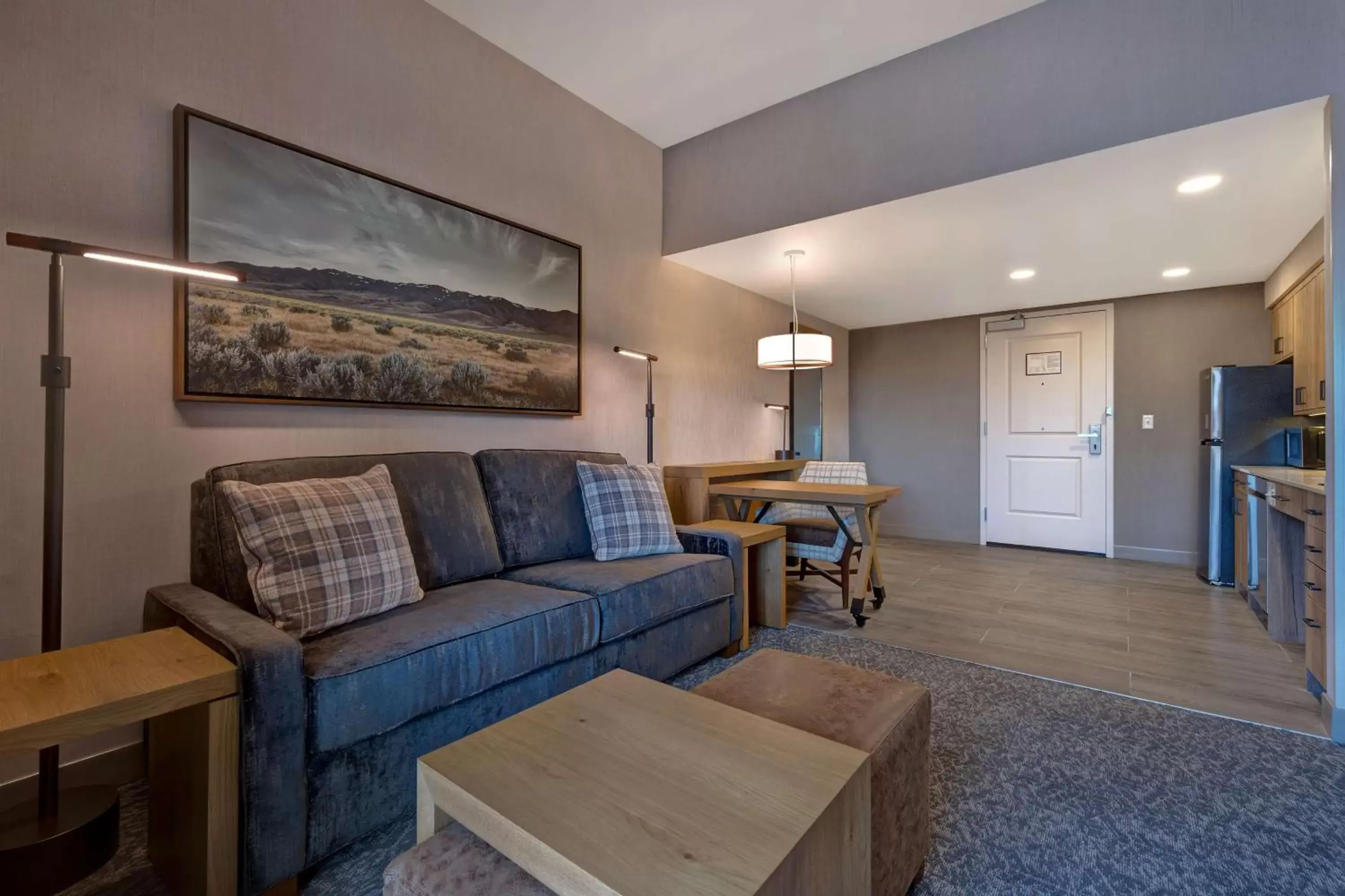 Living room, Seating Area in Homewood Suites By Hilton Eagle Boise, Id