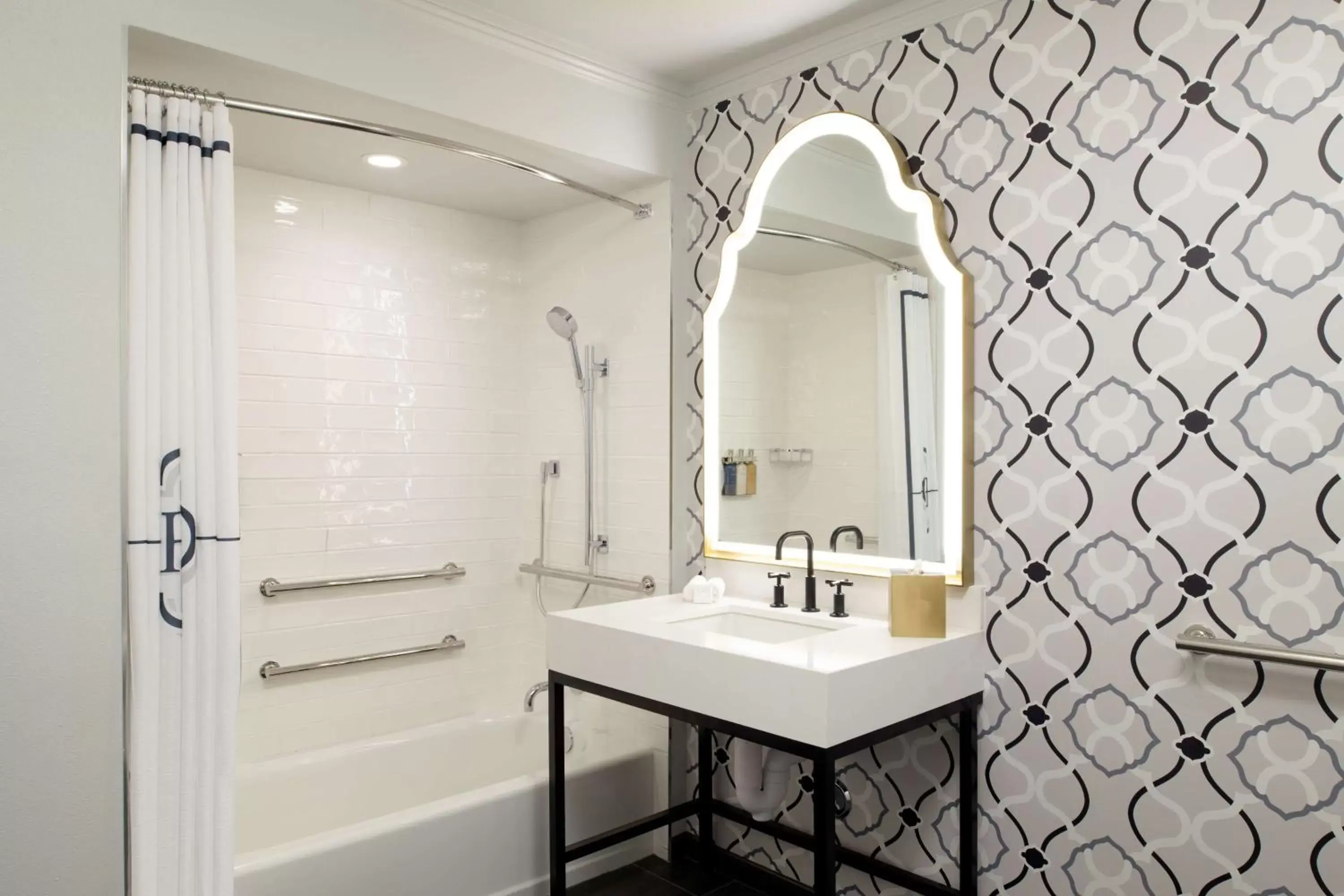 Bathroom in Hayes Mansion San Jose, Curio Collection by Hilton