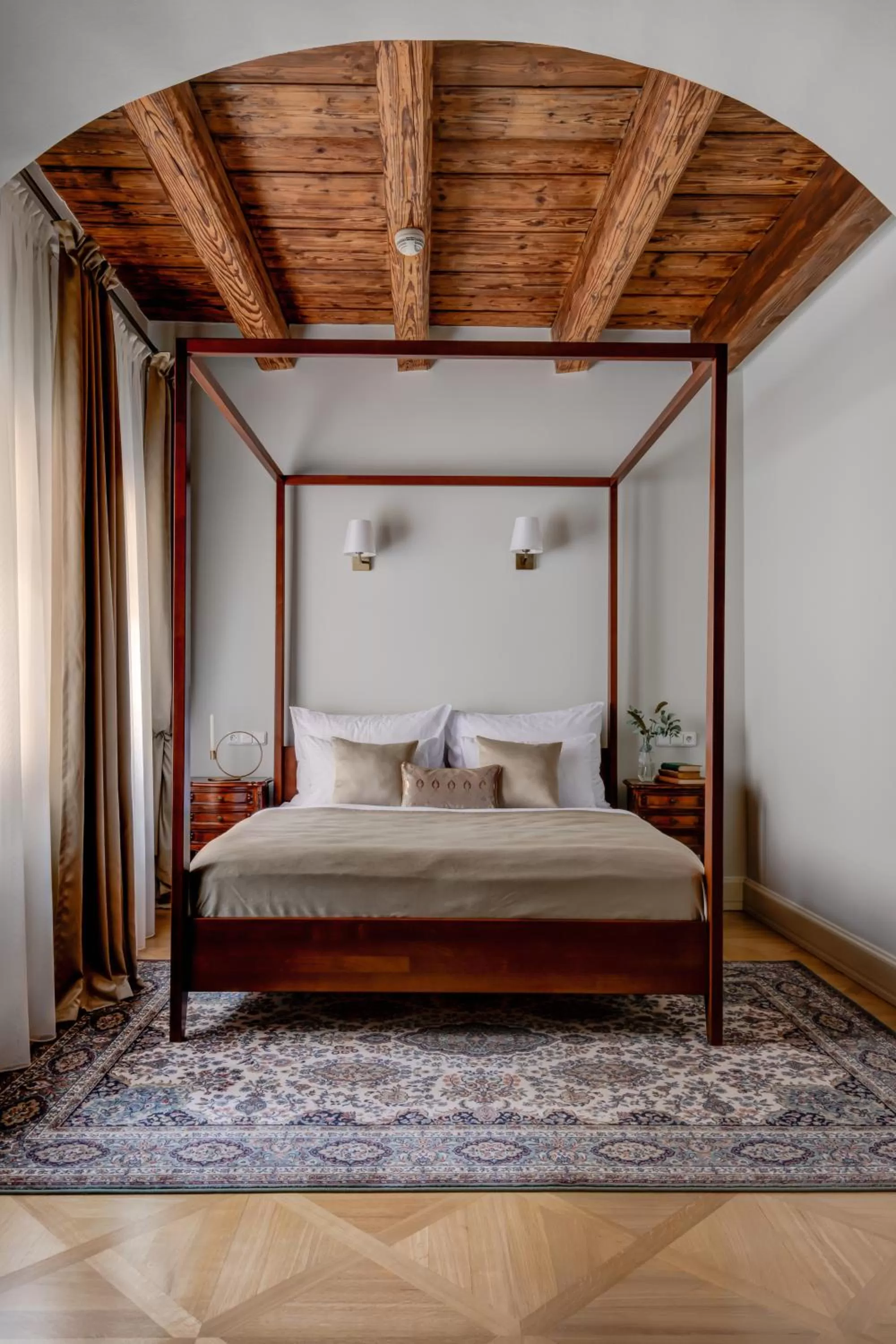 Bed in Hotel Nerudova 211