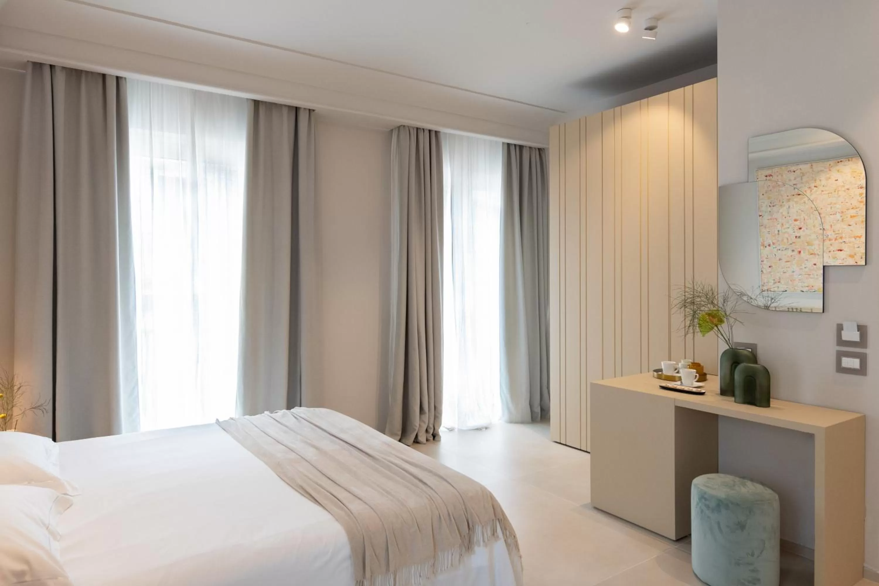 Bed in Taodomus Boutique Hotel