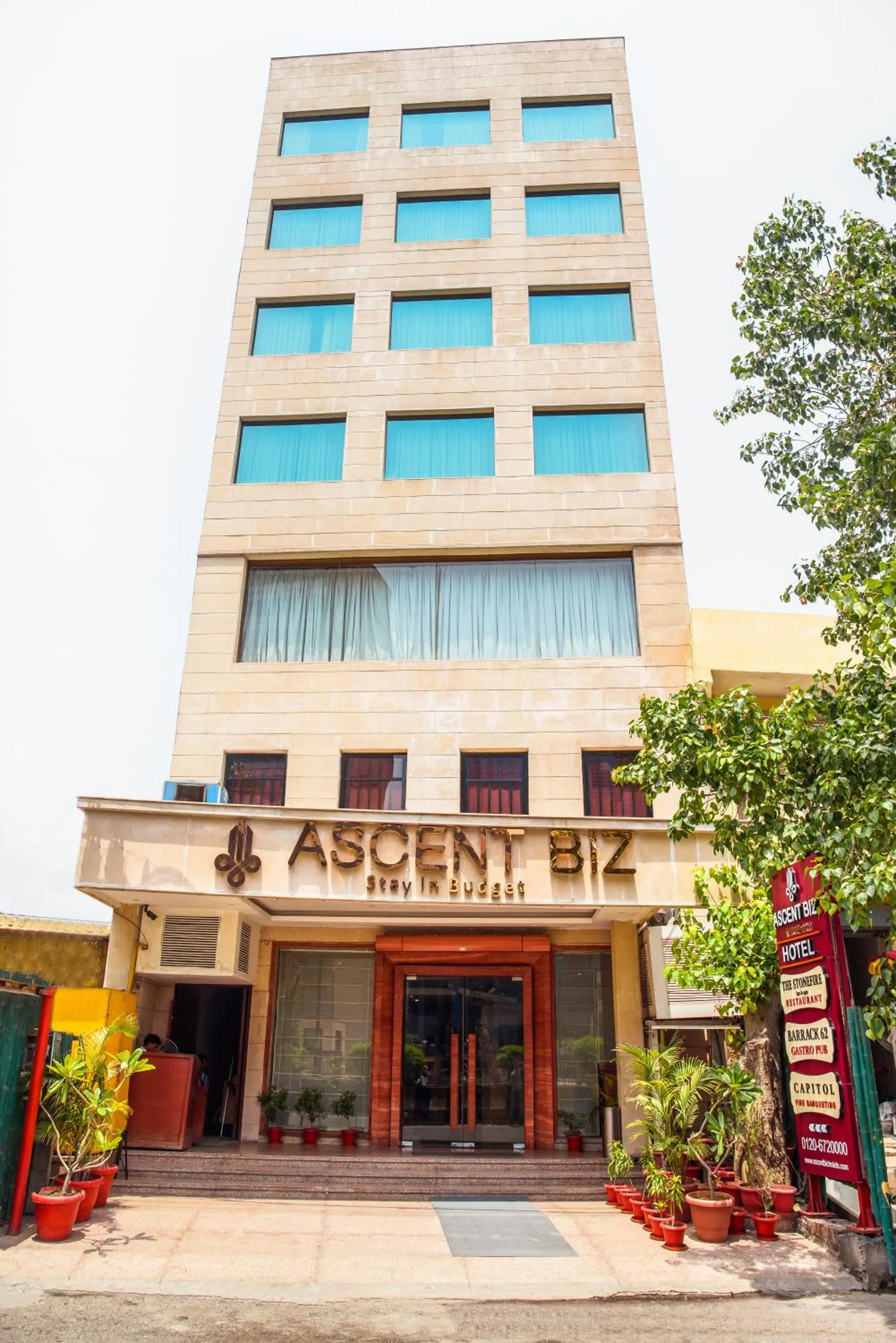 Property building in Hotel Ascent Biz