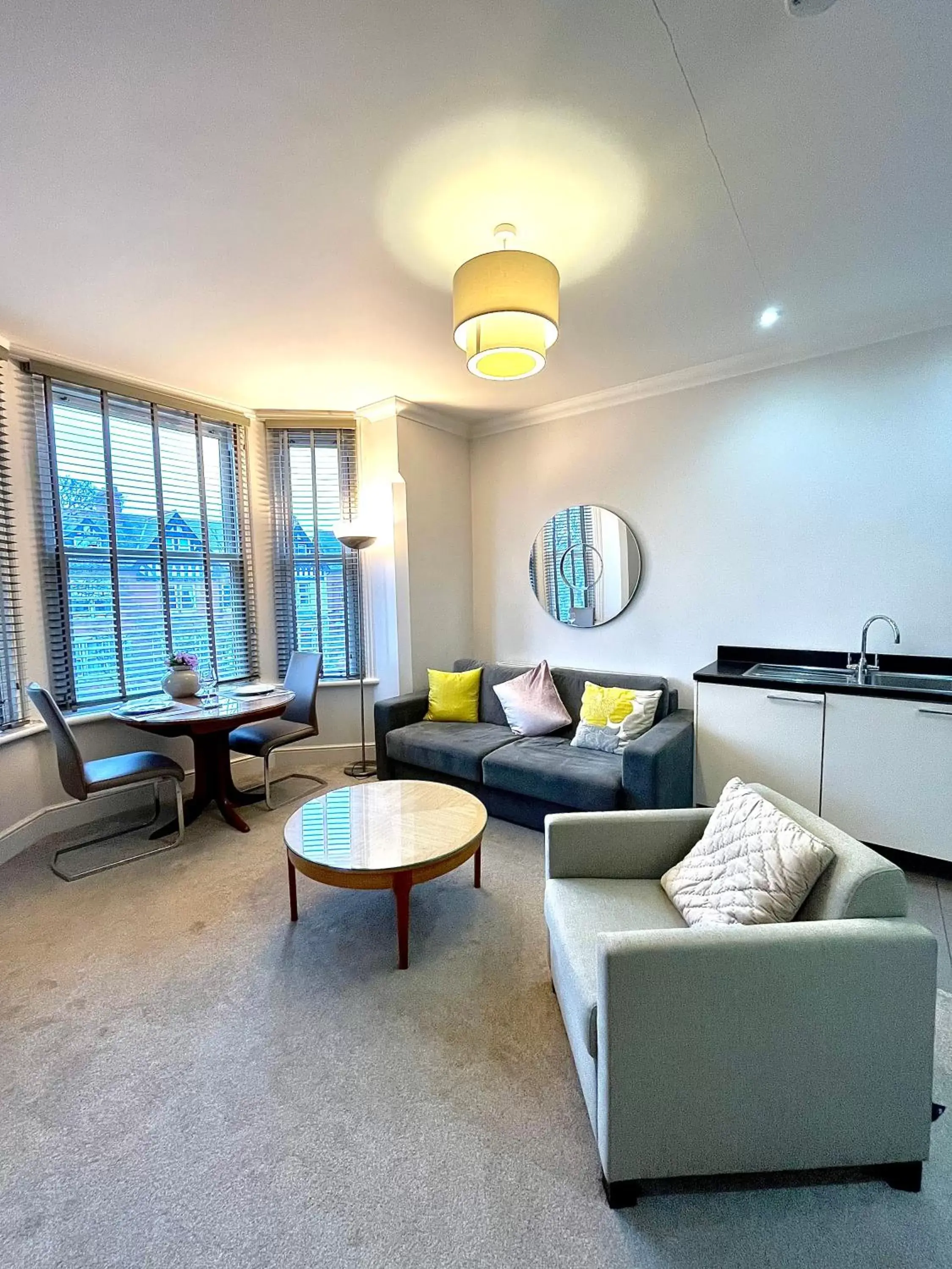 Seating Area in Mode Apartments St Annes