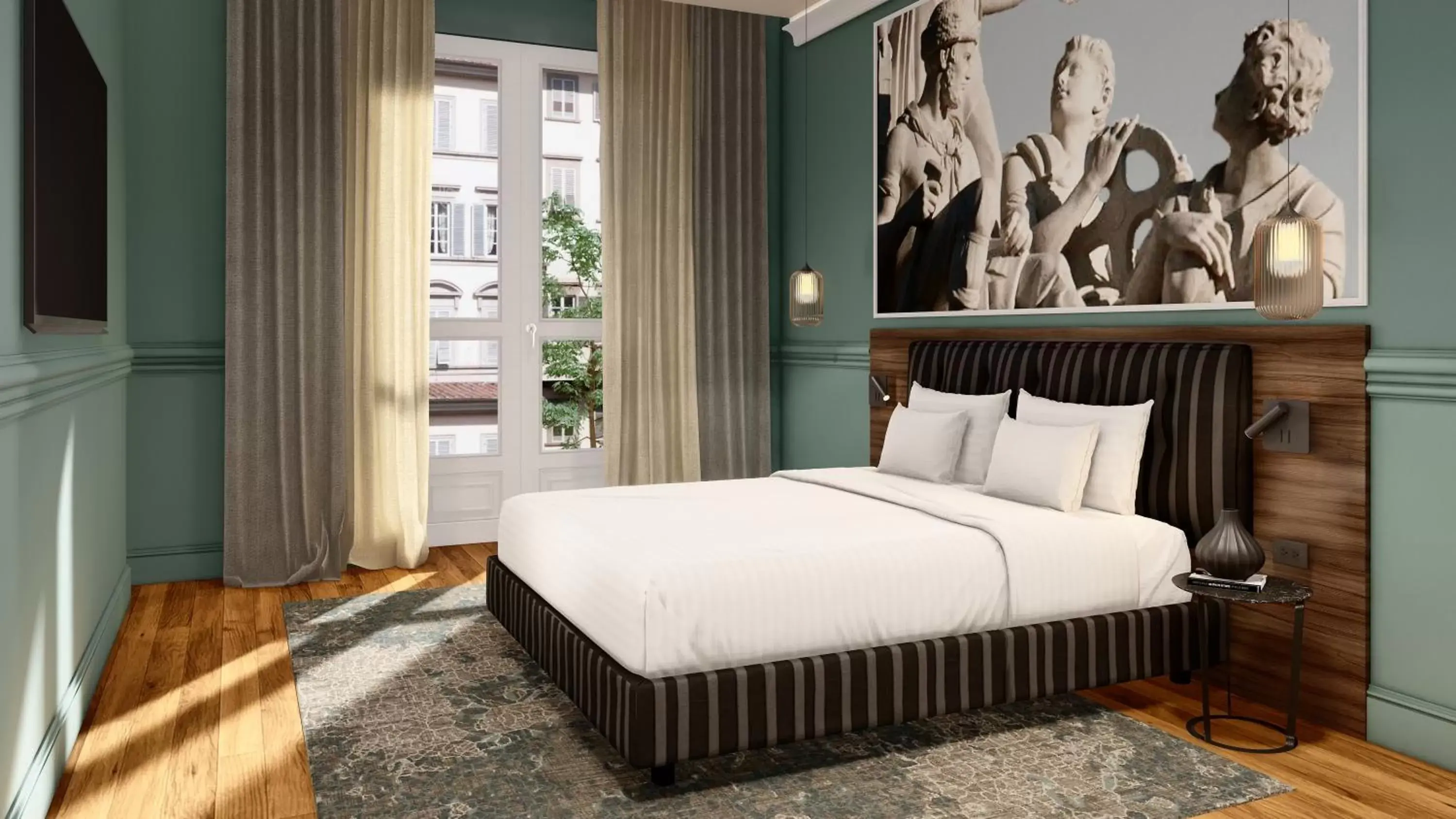 Bed in Hotel CHC Torino Castello