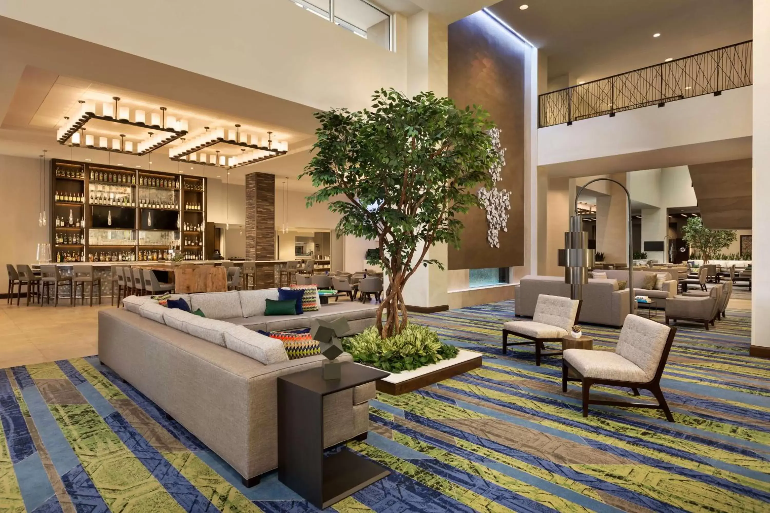 Lobby or reception, Lobby/Reception in Embassy Suites By Hilton Denton Convention Center