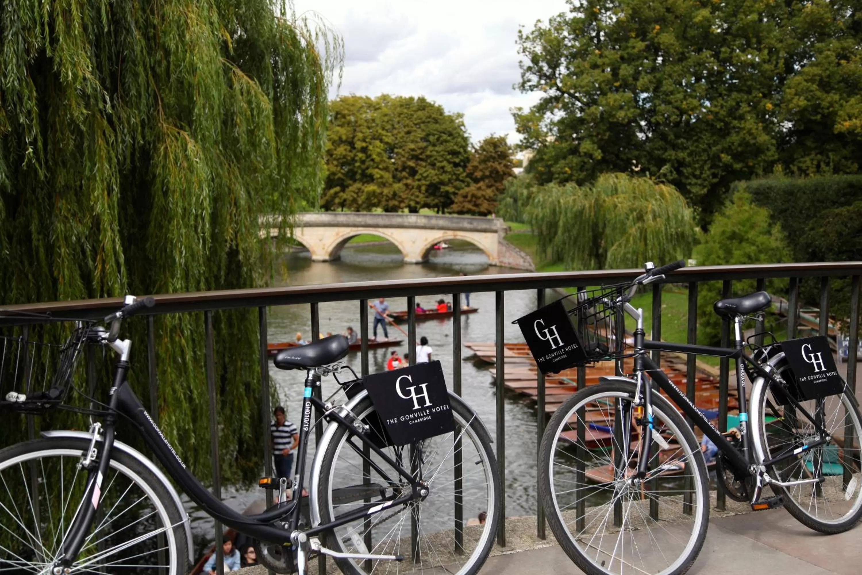 Cycling in Gonville Hotel
