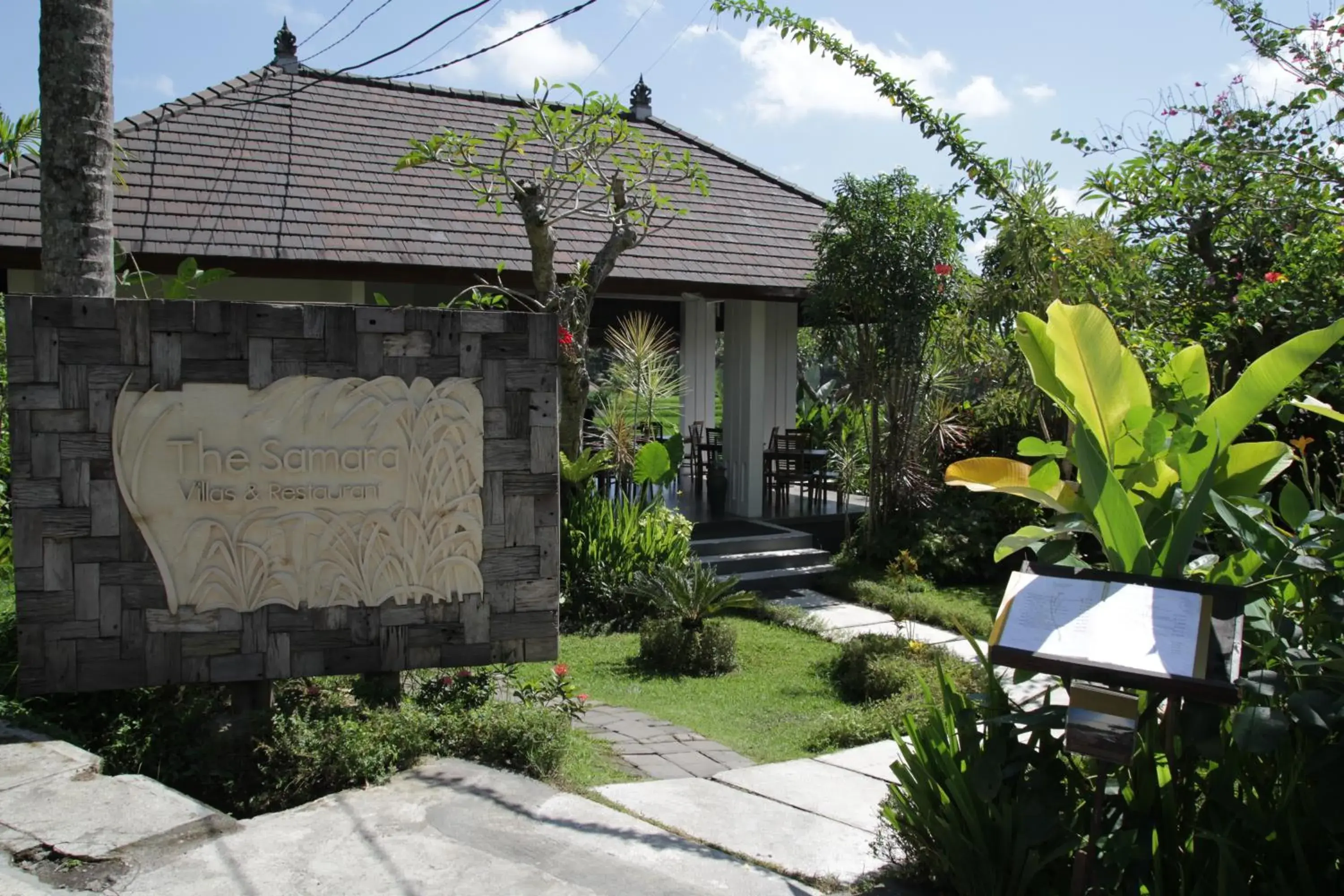 Facade/entrance in The Samara Villas & Restaurant