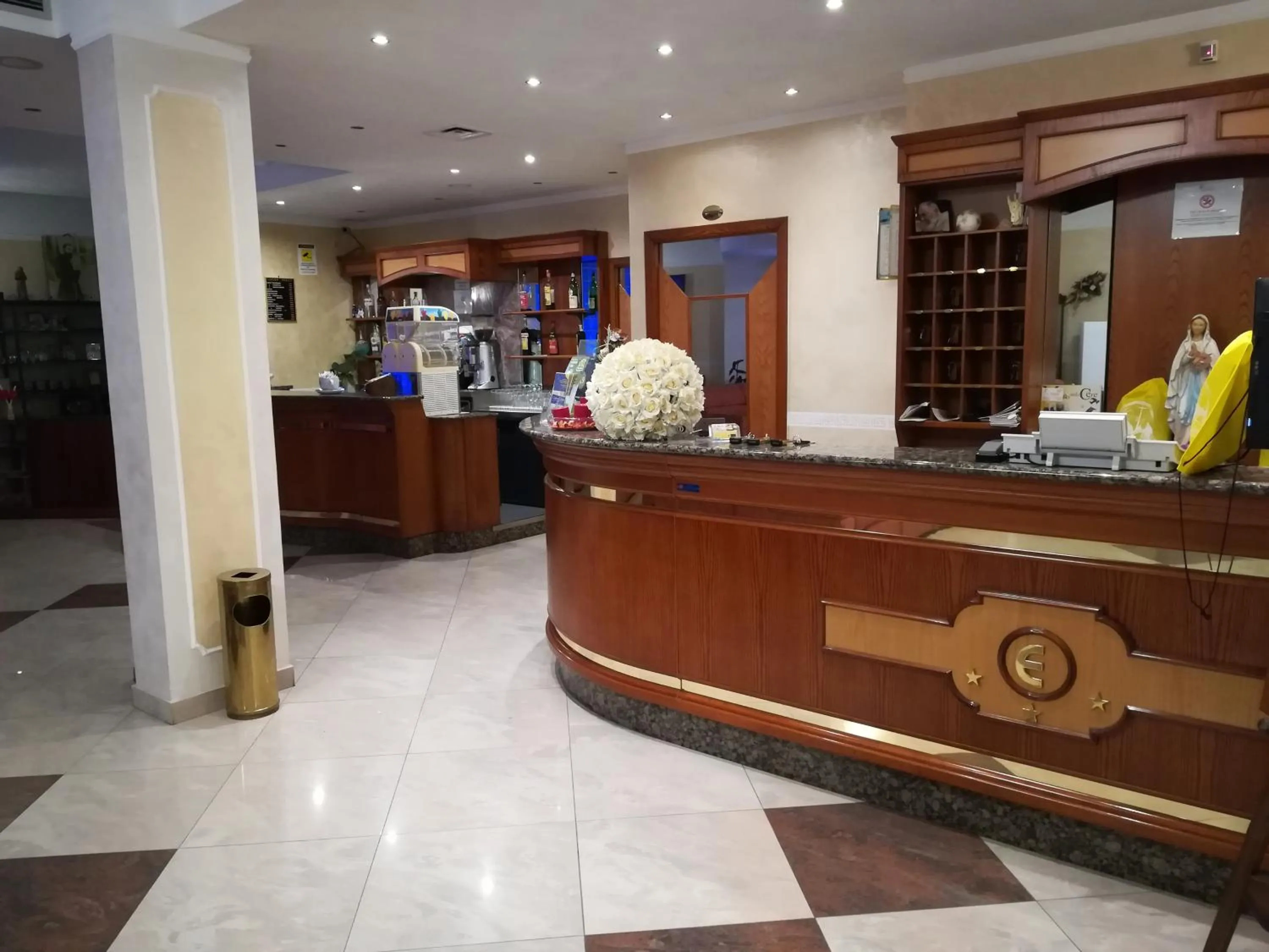 Lobby or reception in Hotel Euro
