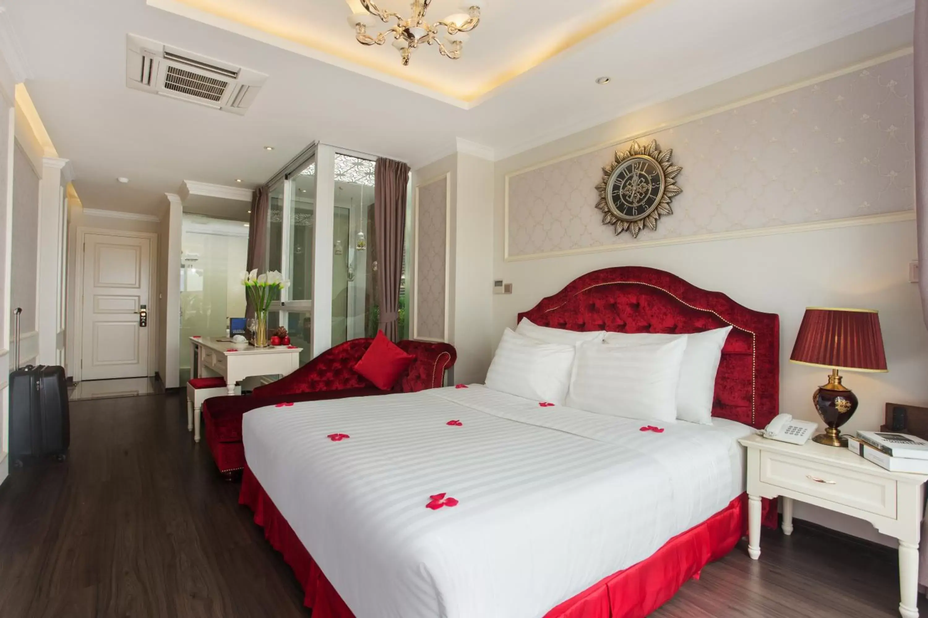 Bedroom, Bed in Luxury Old Quarter Hotel & Gym Bedroom, Bed in Luxury Old Quarter Hotel & Gym