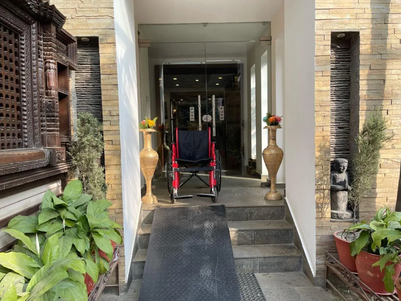 Facility for disabled guests in Kathmandu Suite Home