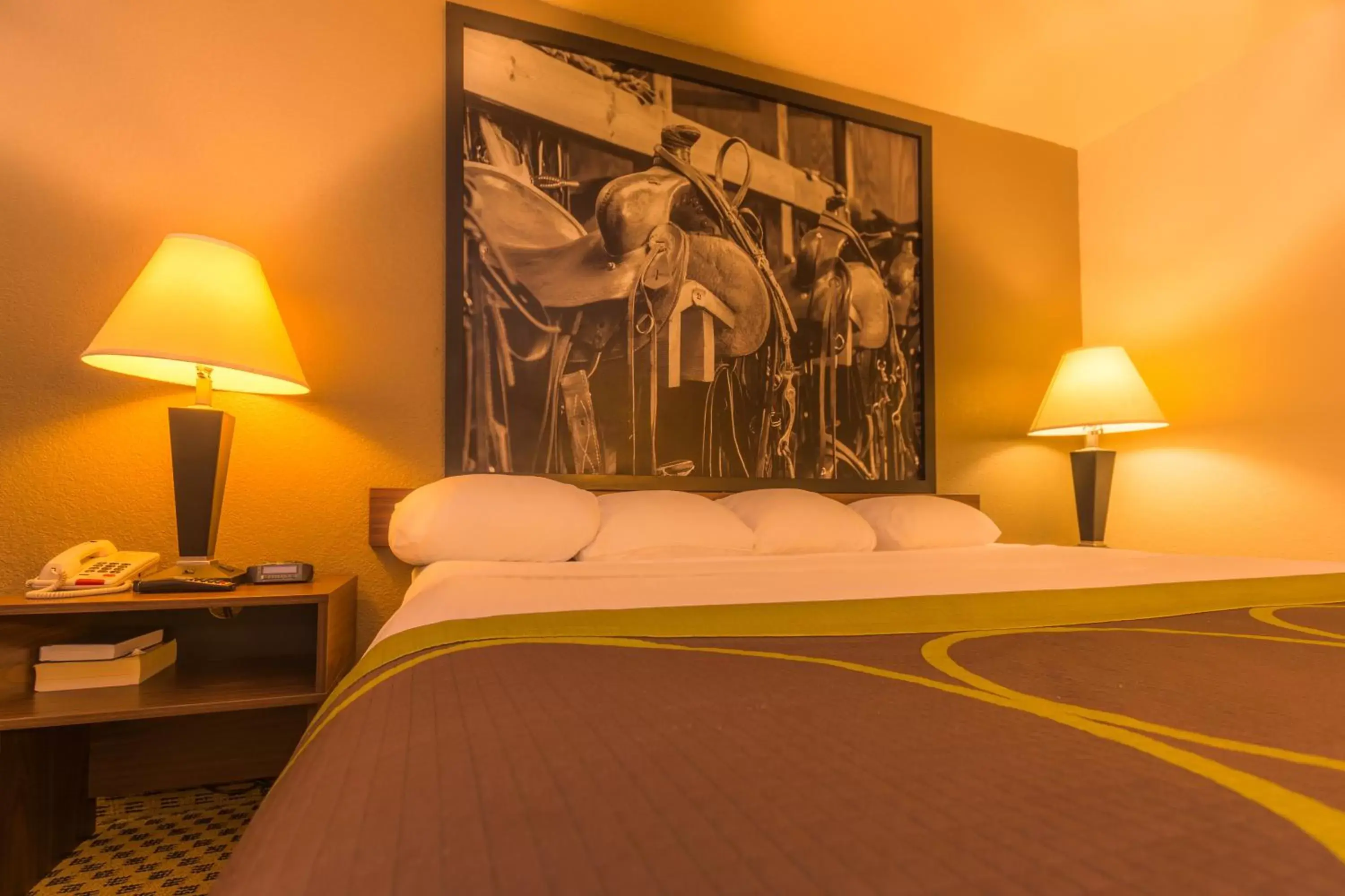 Photo of the whole room, Bed in Super 8 by Wyndham Oklahoma Airport Fairgrounds West
