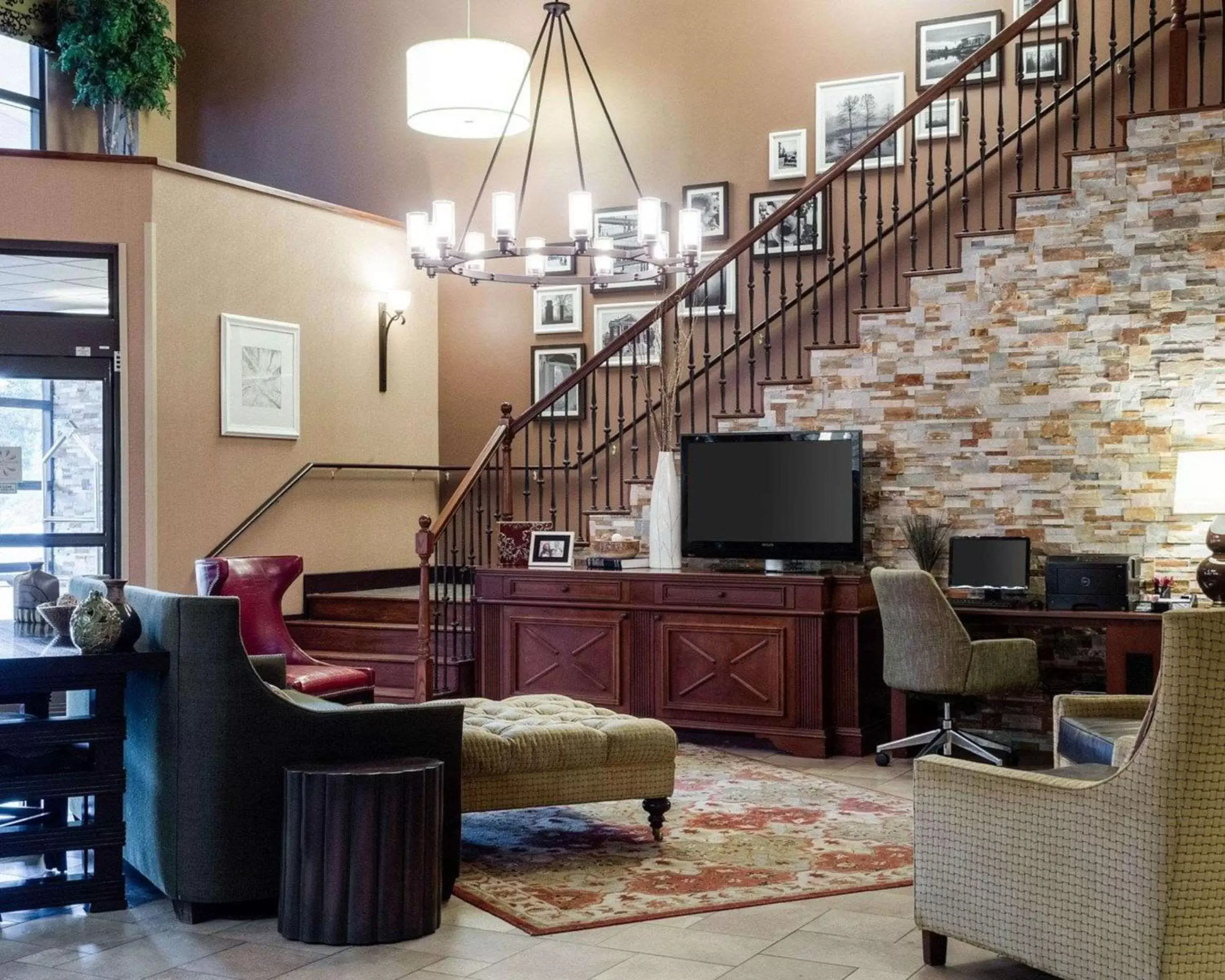 Lobby or reception, Seating Area in Comfort Suites Starkville