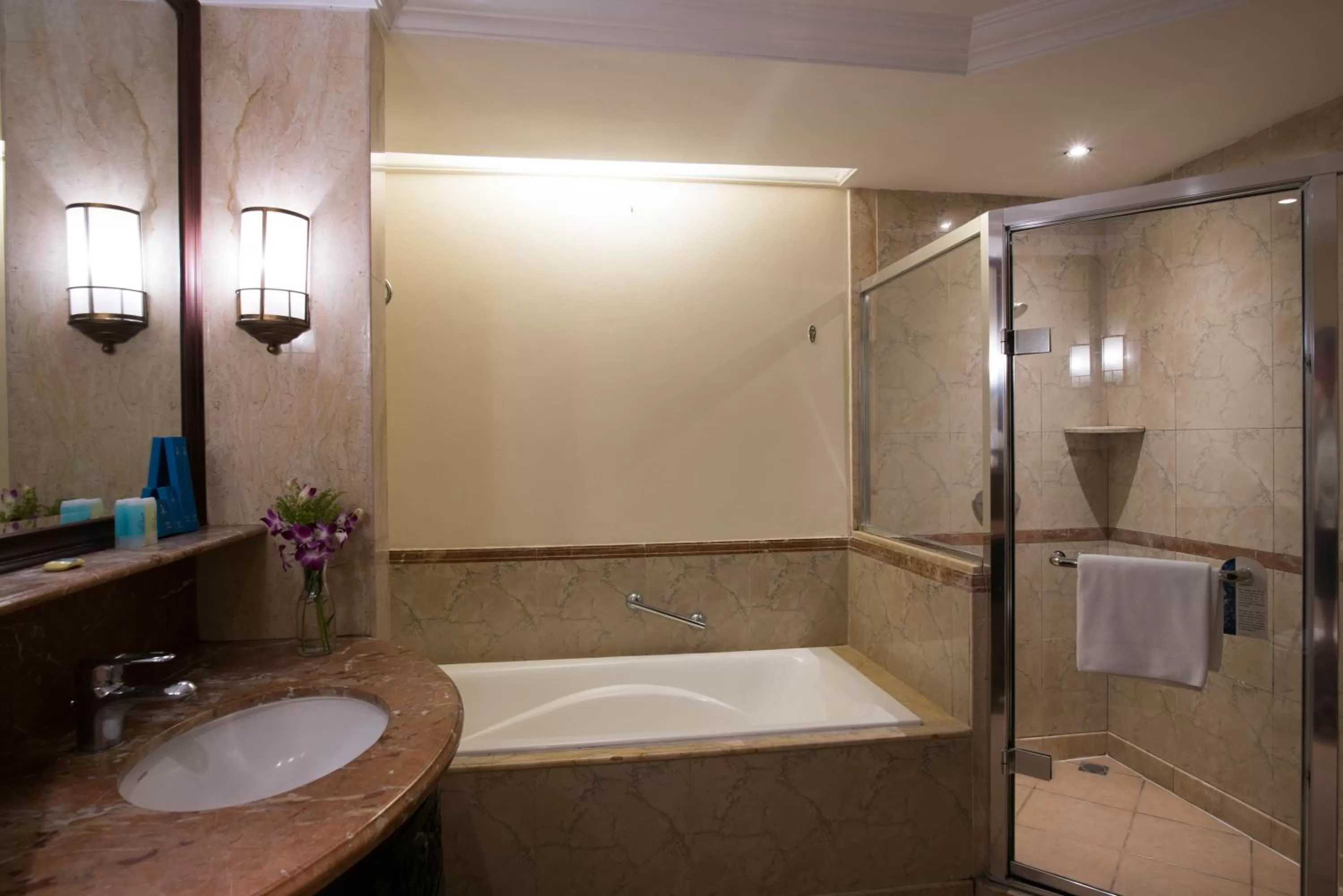 Bathroom in Nexus Resort & Spa Karambunai