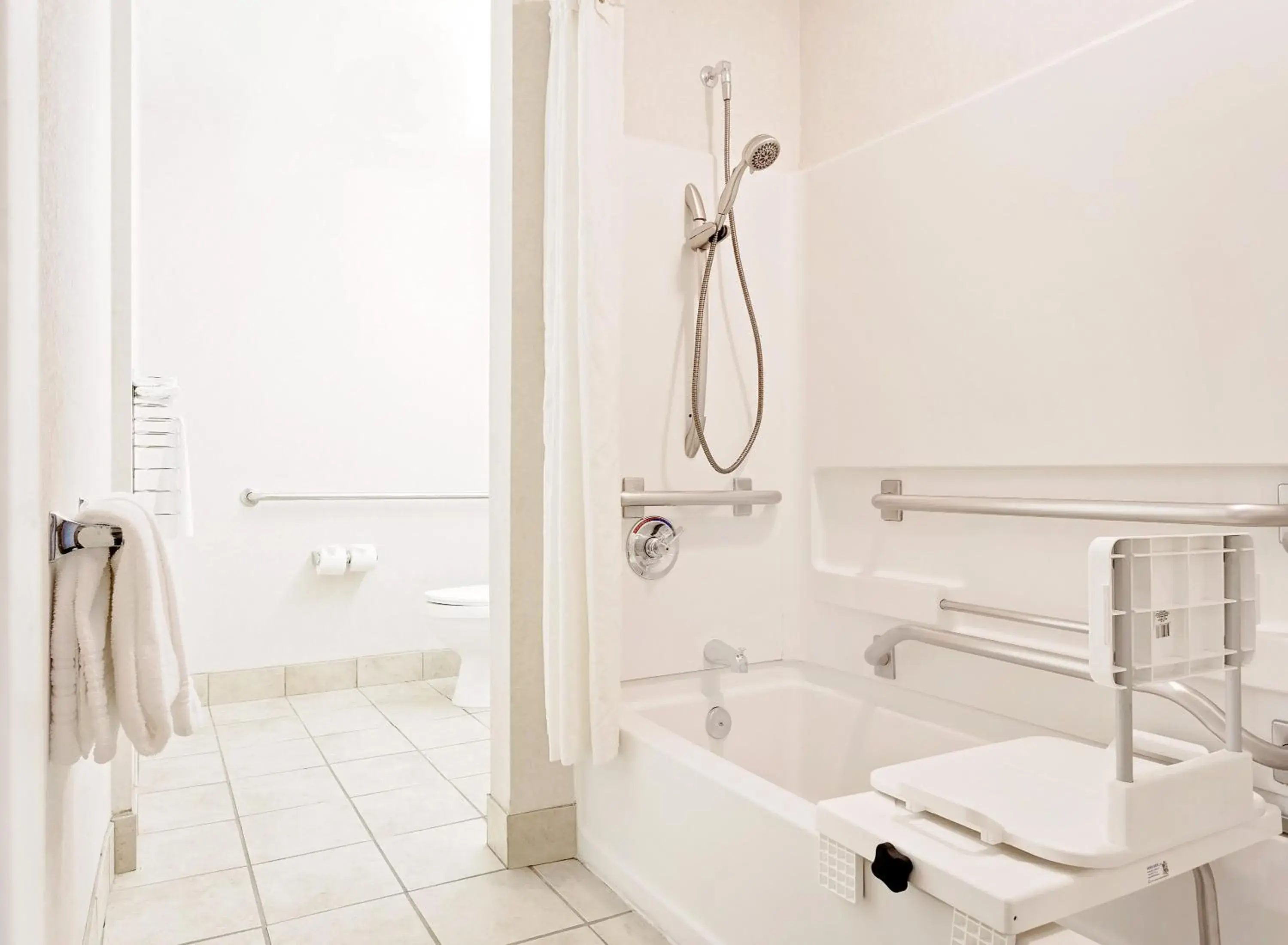 Bathroom in Microtel Inn by Wyndham Winston-Salem