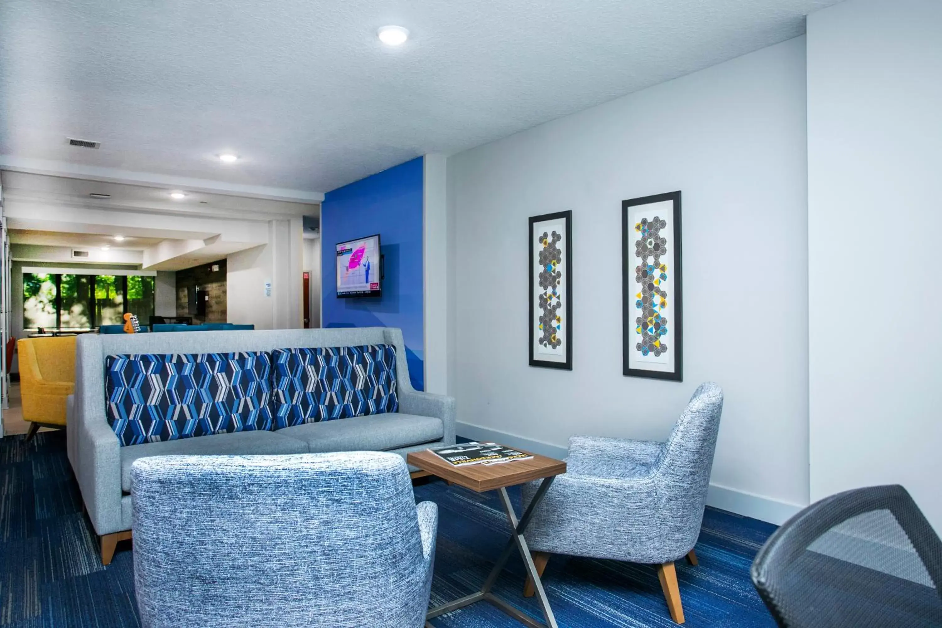 Property building, Seating Area in Holiday Inn Express Hotel & Suites Jacksonville - Mayport / Beach, an IHG Hotel