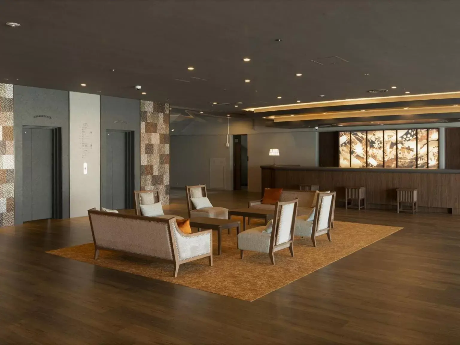 Lobby or reception, Seating Area in Hotel Sakura Ureshino