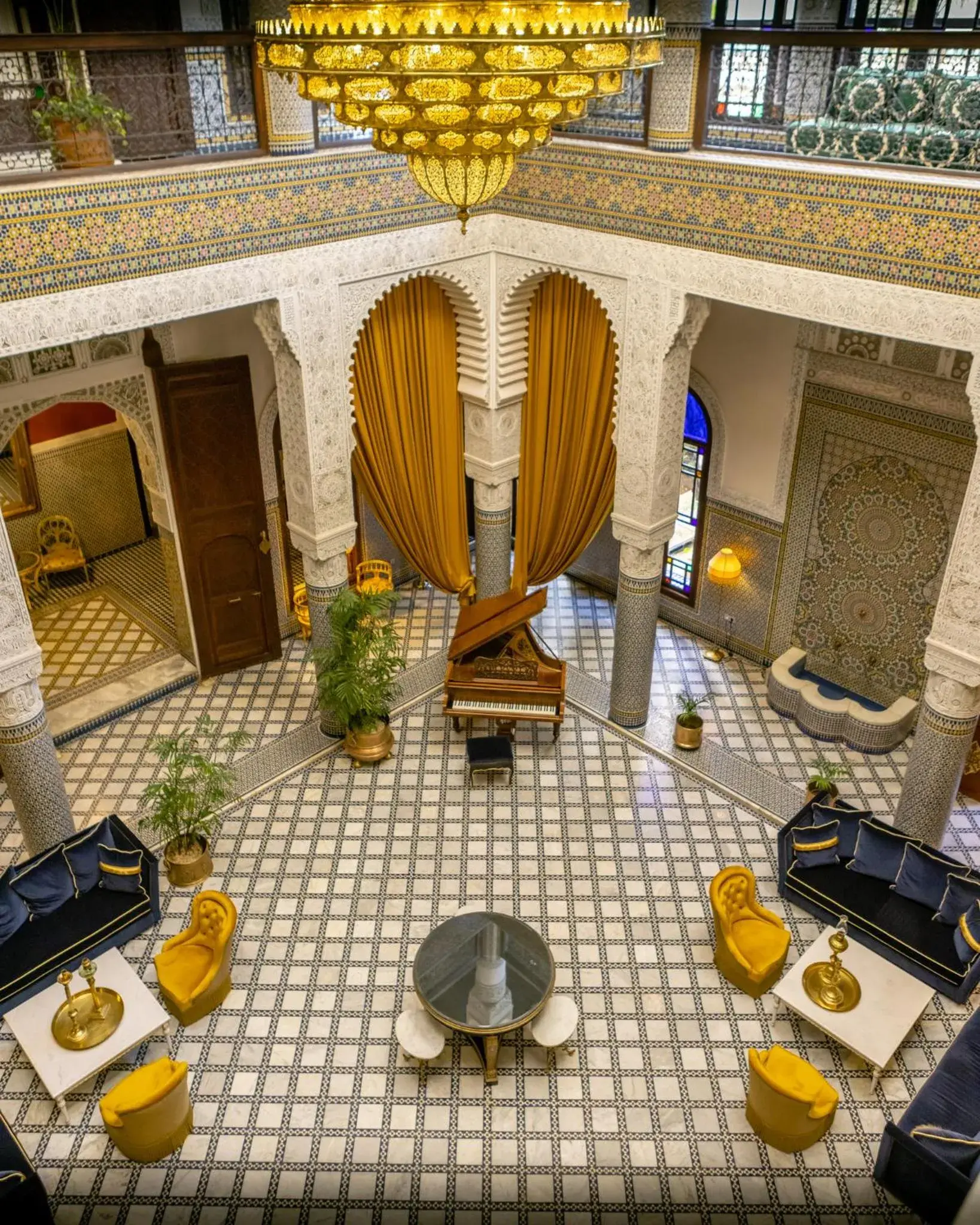 Lobby or reception in Riad Fes Relais et Cháteaux