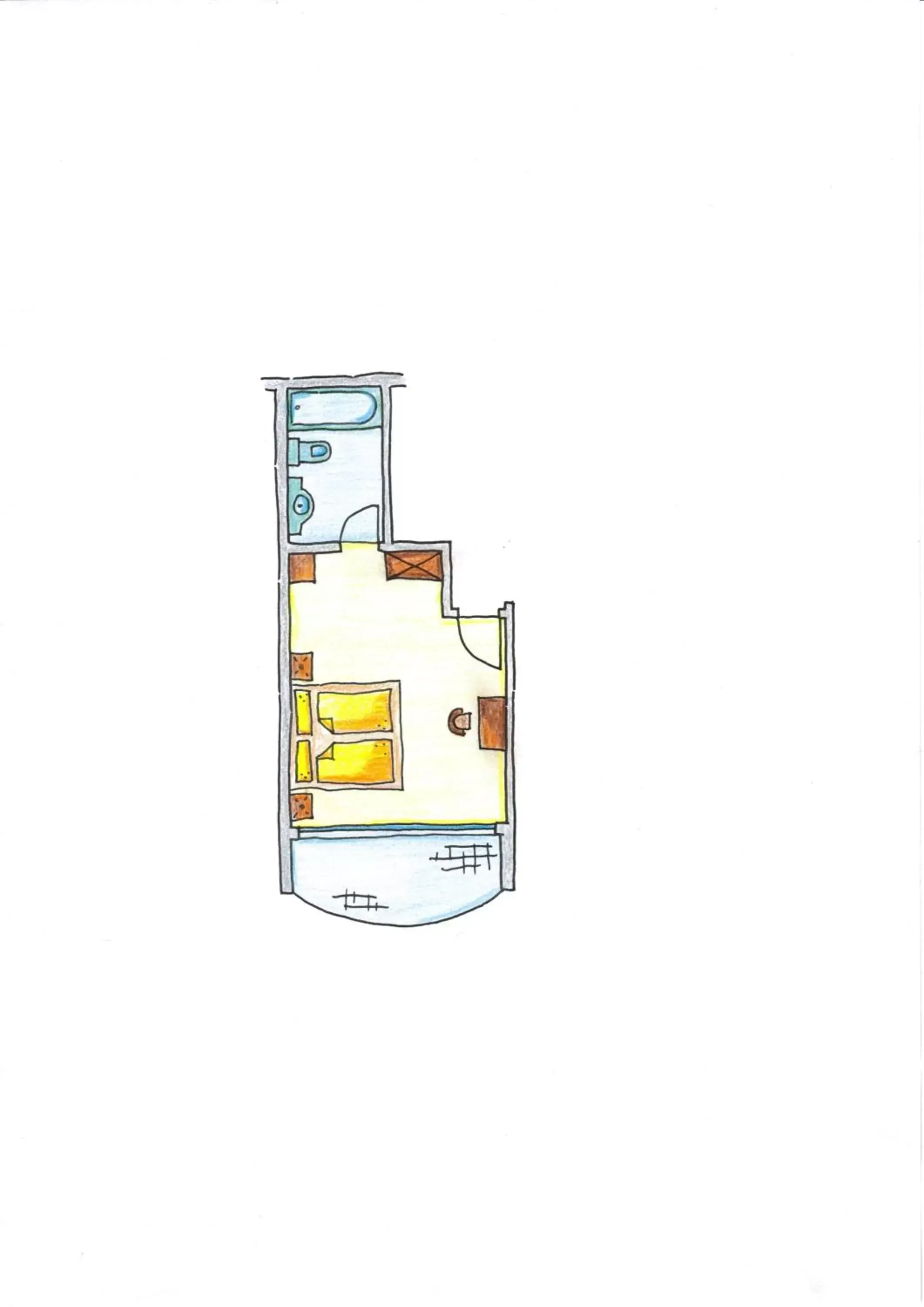 Decorative detail, Floor Plan in Hotel Alex Business & SPA