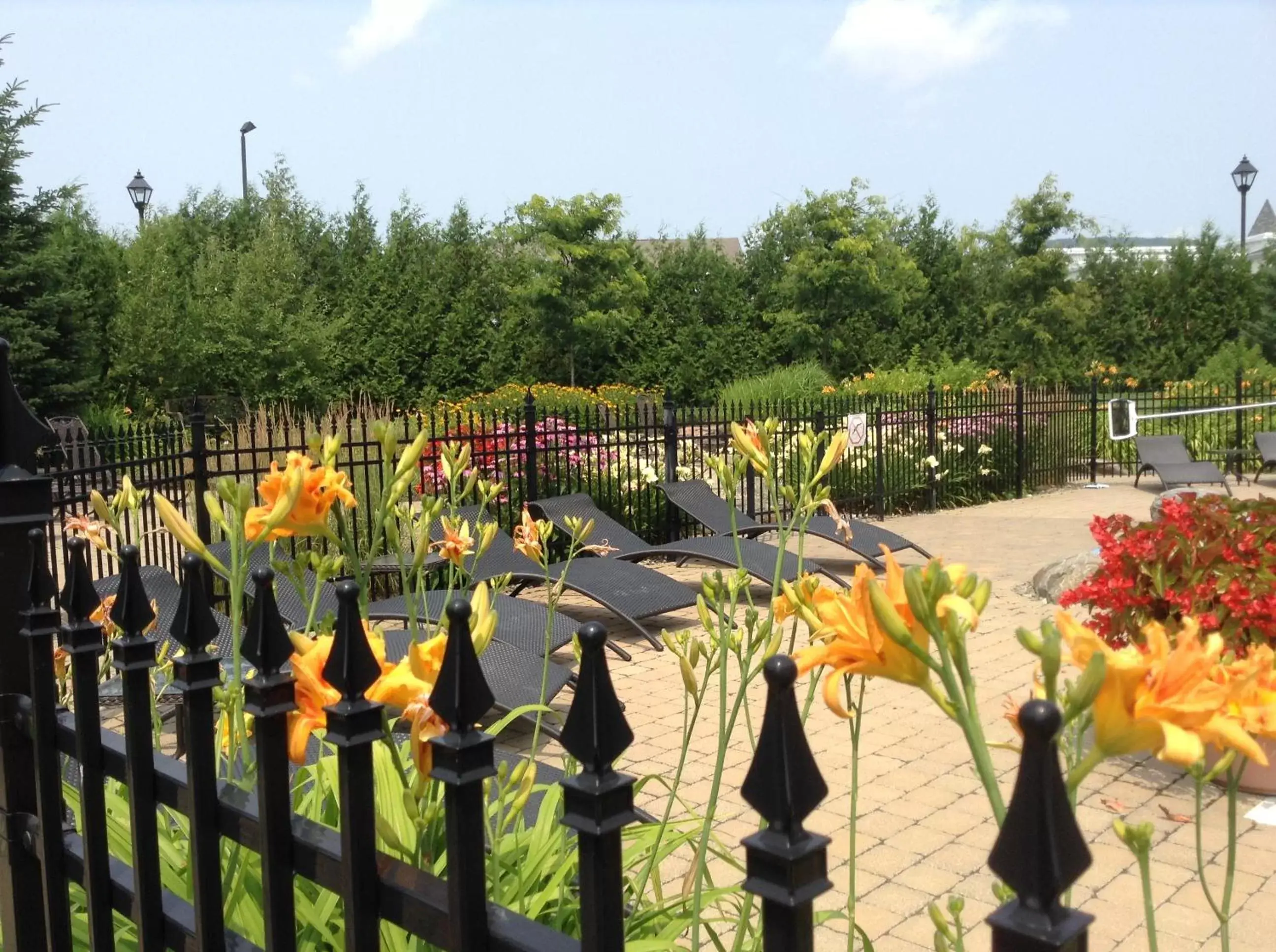 Balcony/Terrace in Hotel Vallea Bromont