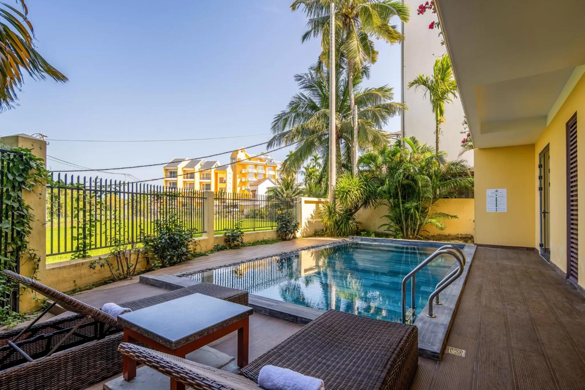 Swimming Pool in Palm Village Hoian - STAY 24H