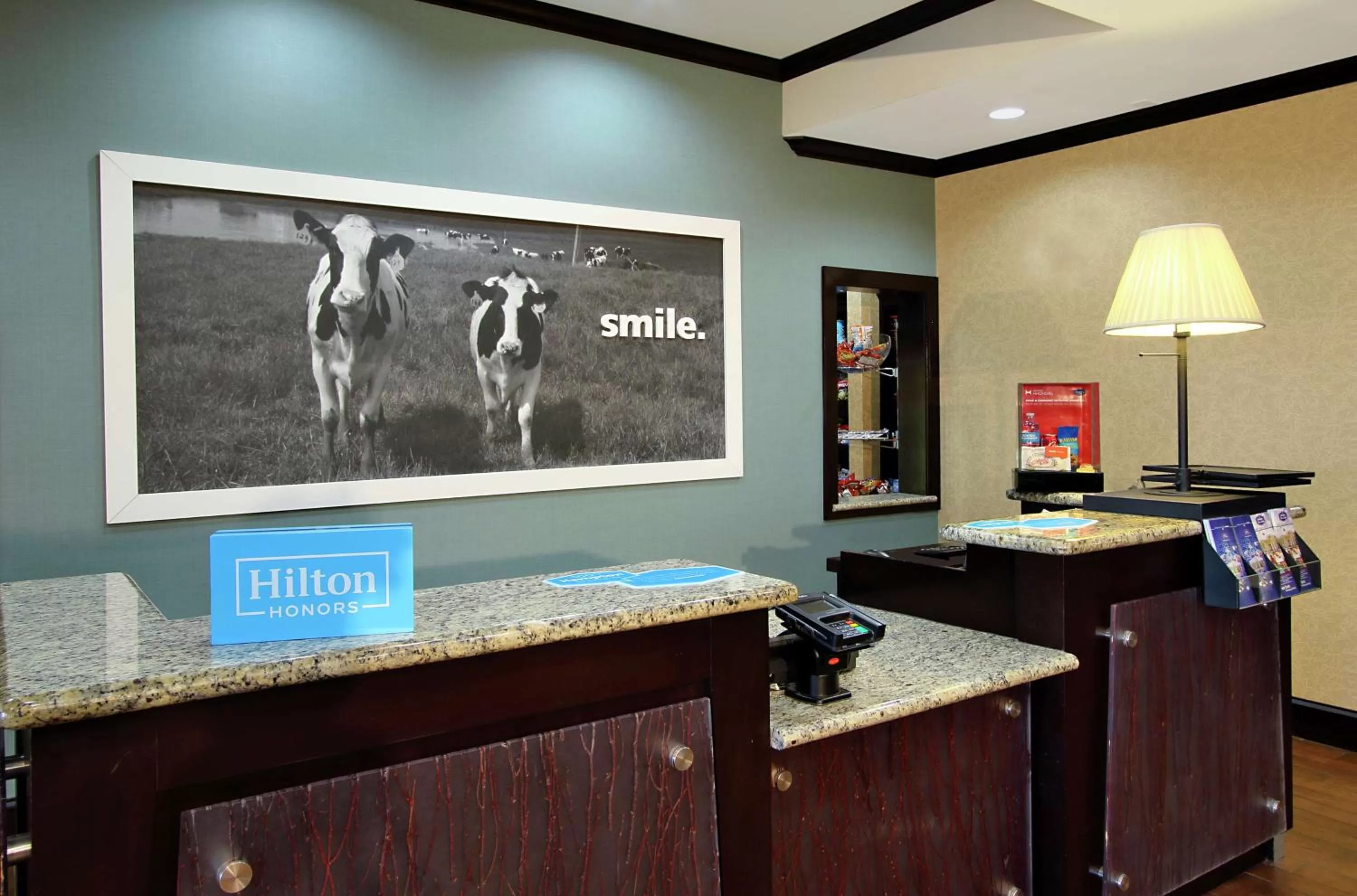 Lobby or reception in Hampton Inn & Suites Buffalo