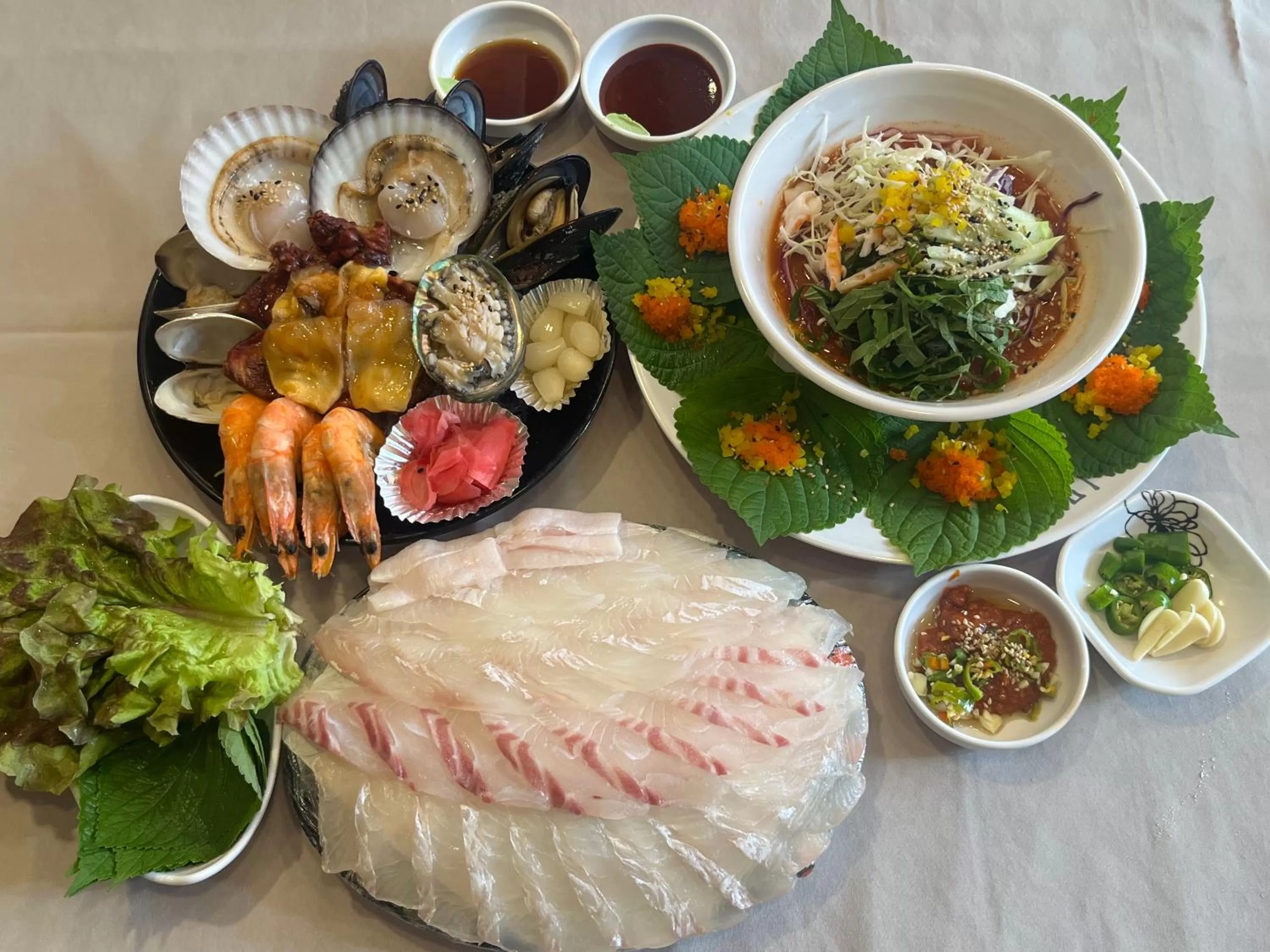 Food in Park Marine Hotel