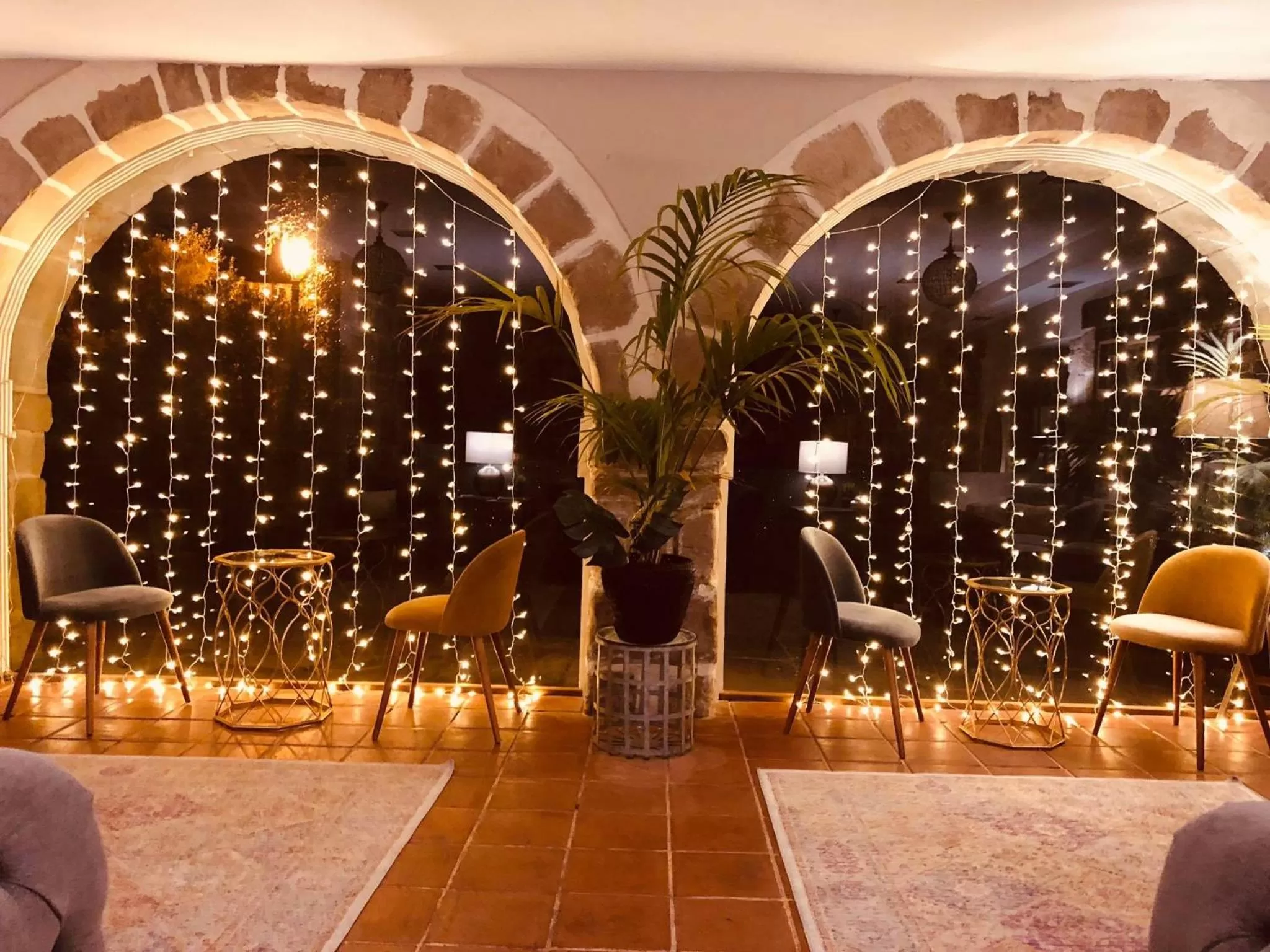 Communal lounge/ TV room in Palacio de Arce