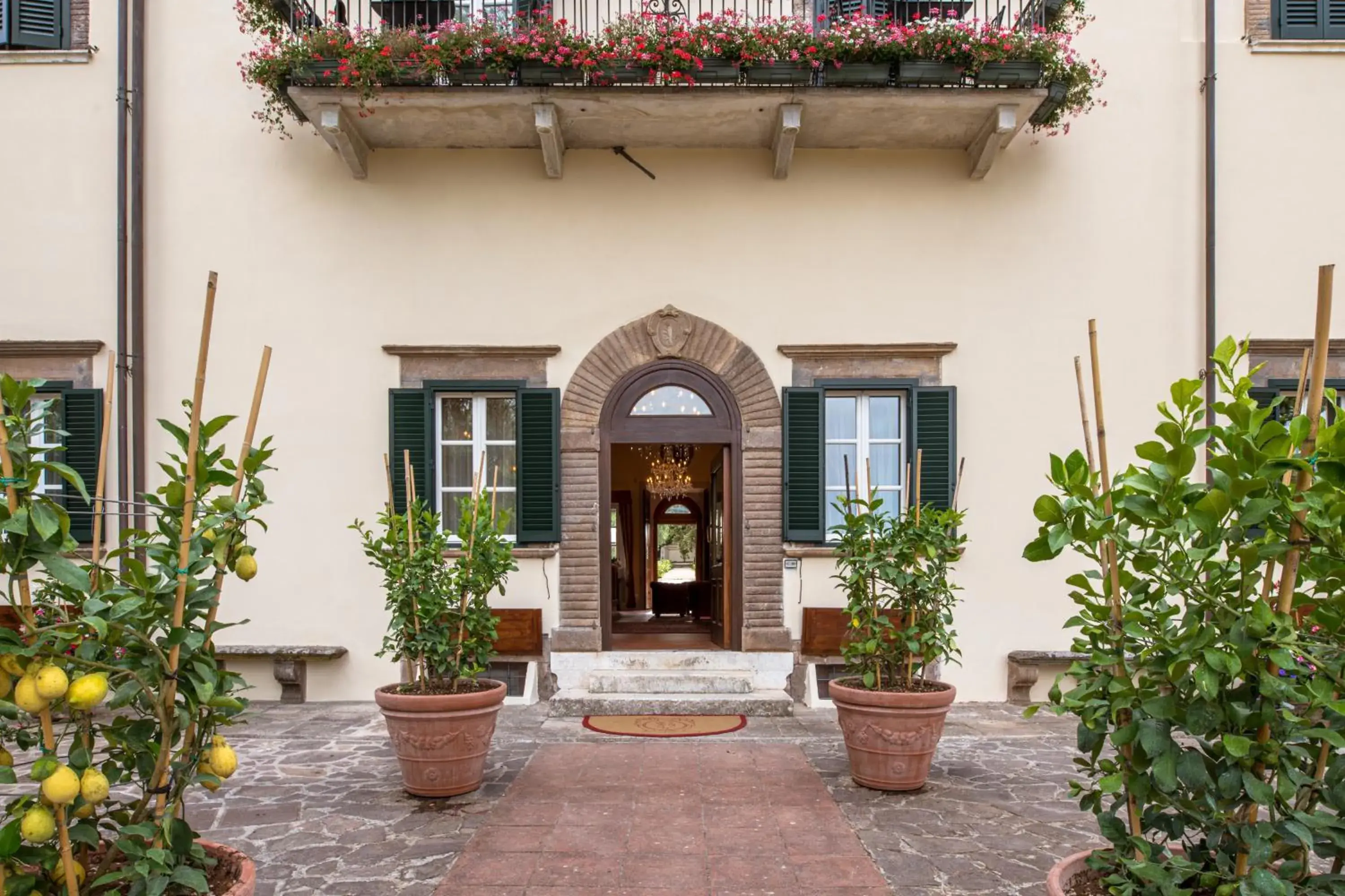 Facade/entrance in Hotel Villa San Michele Facade/entrance in Hotel Villa San Michele