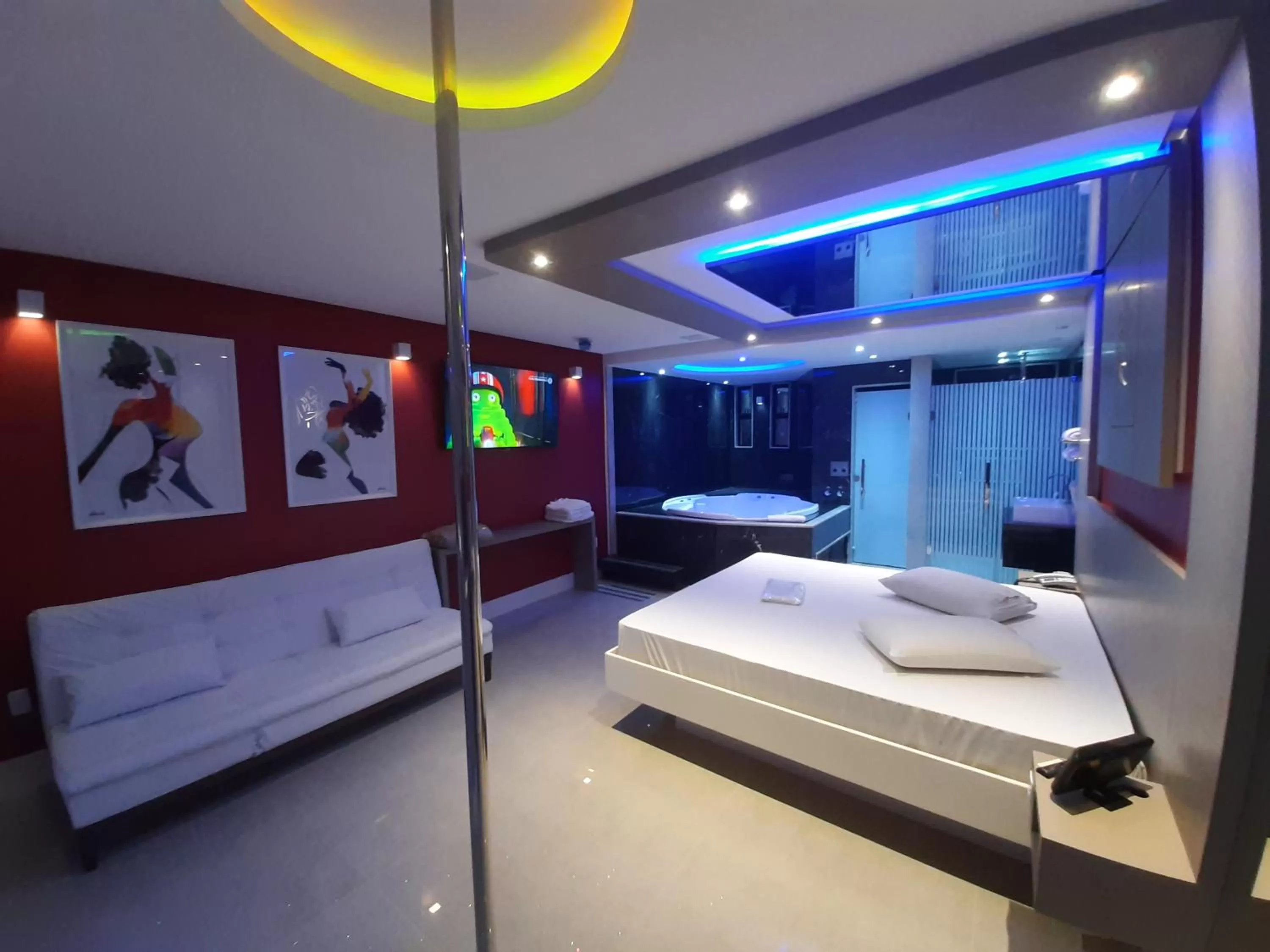 Bed in BAMBINA HOTEL -Adultos Somente